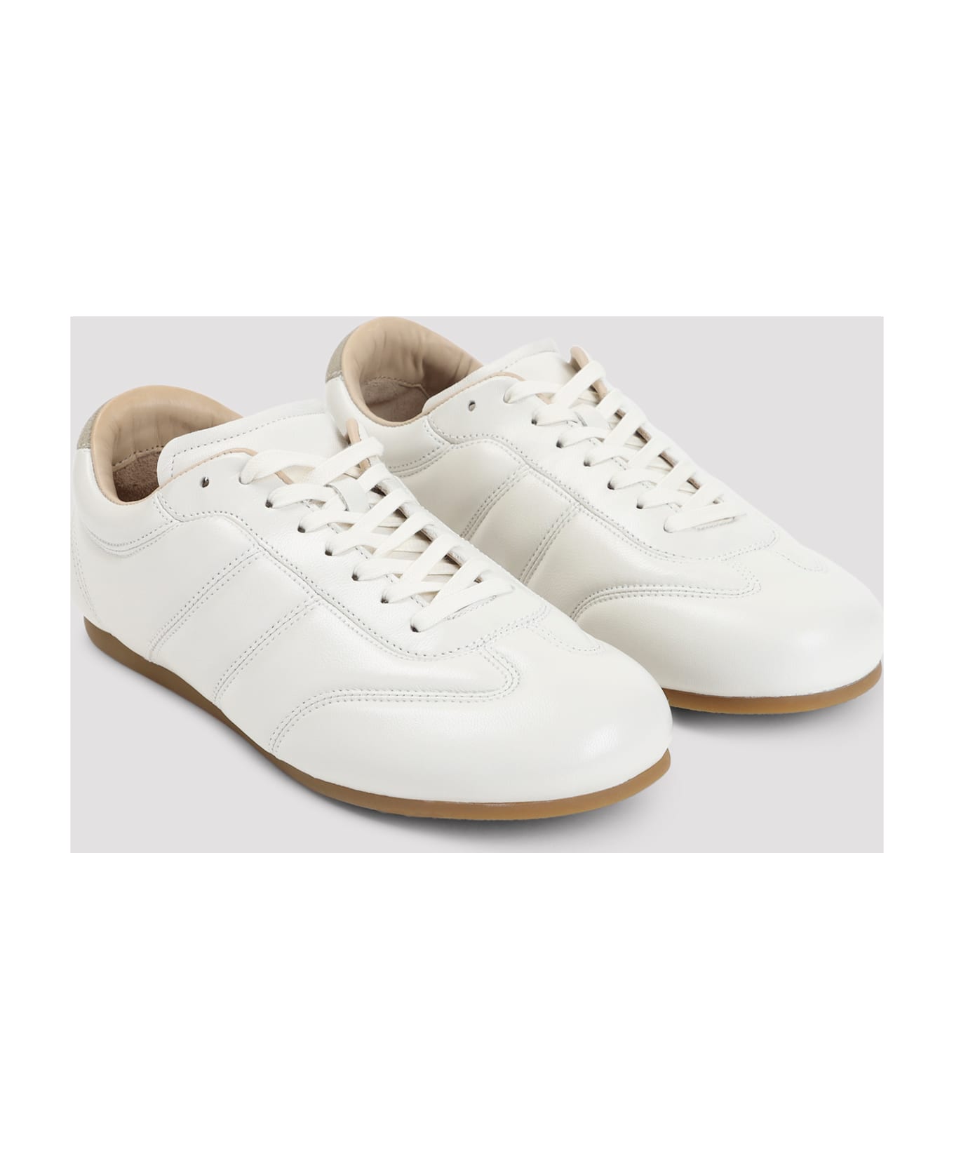 Lemaire Soft Runner Sneakers - Milk