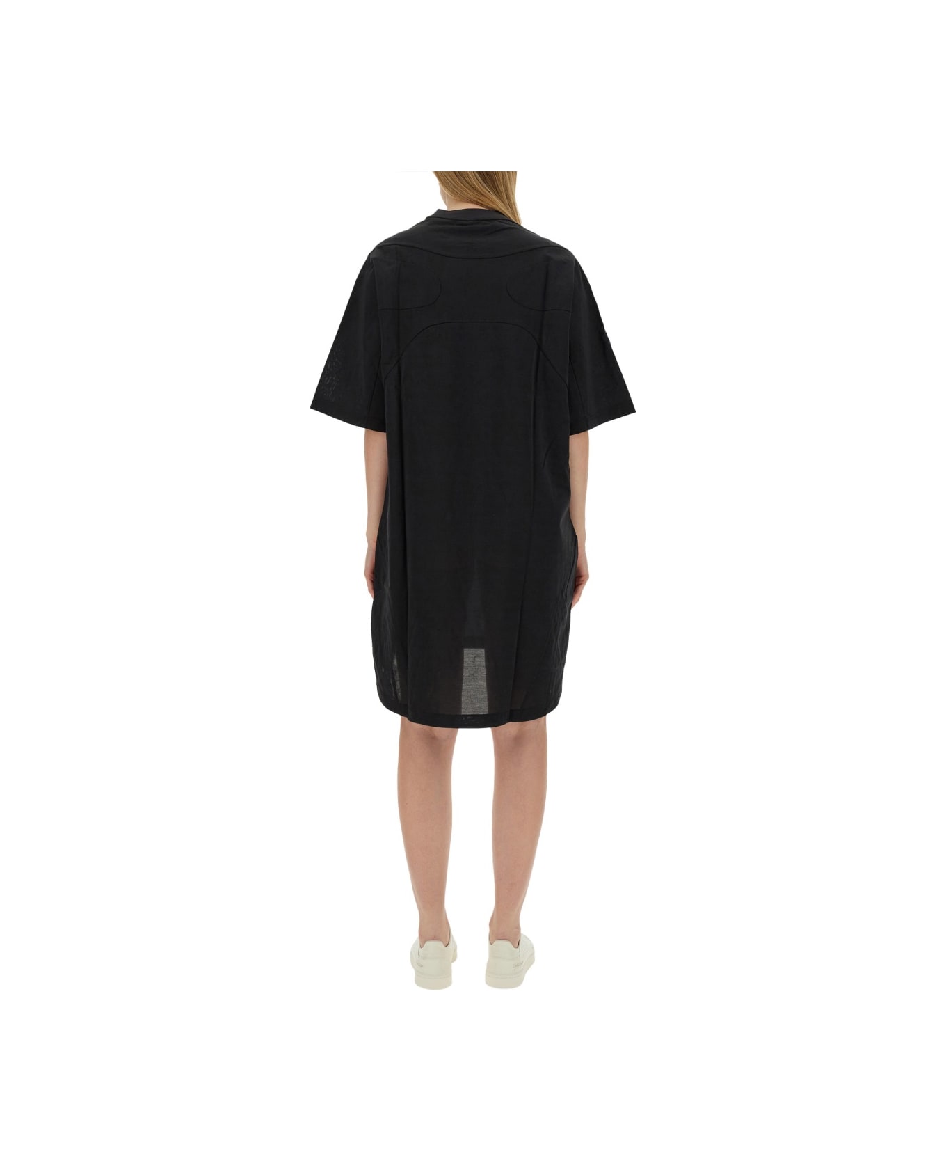 Y-3 T-shirt Dress - BLACK
