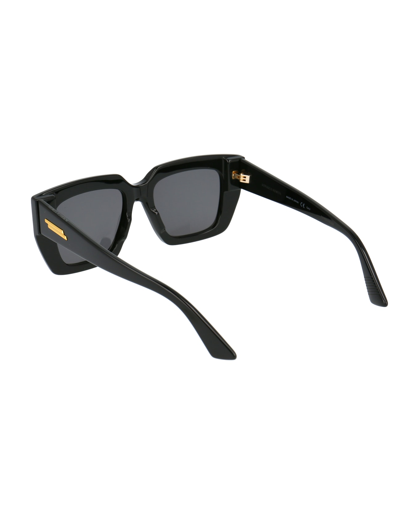 Bottega Veneta Eyewear Bv1030s Sunglasses - 001 BLACK BLACK GREY サングラス