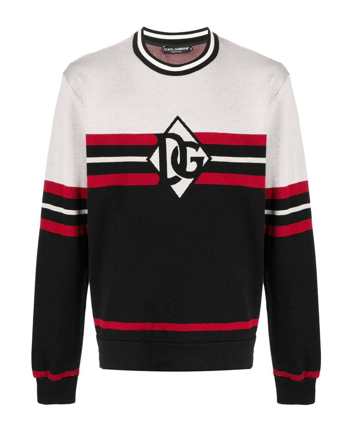 Dolce & Gabbana Logo Sweater - Black フリース