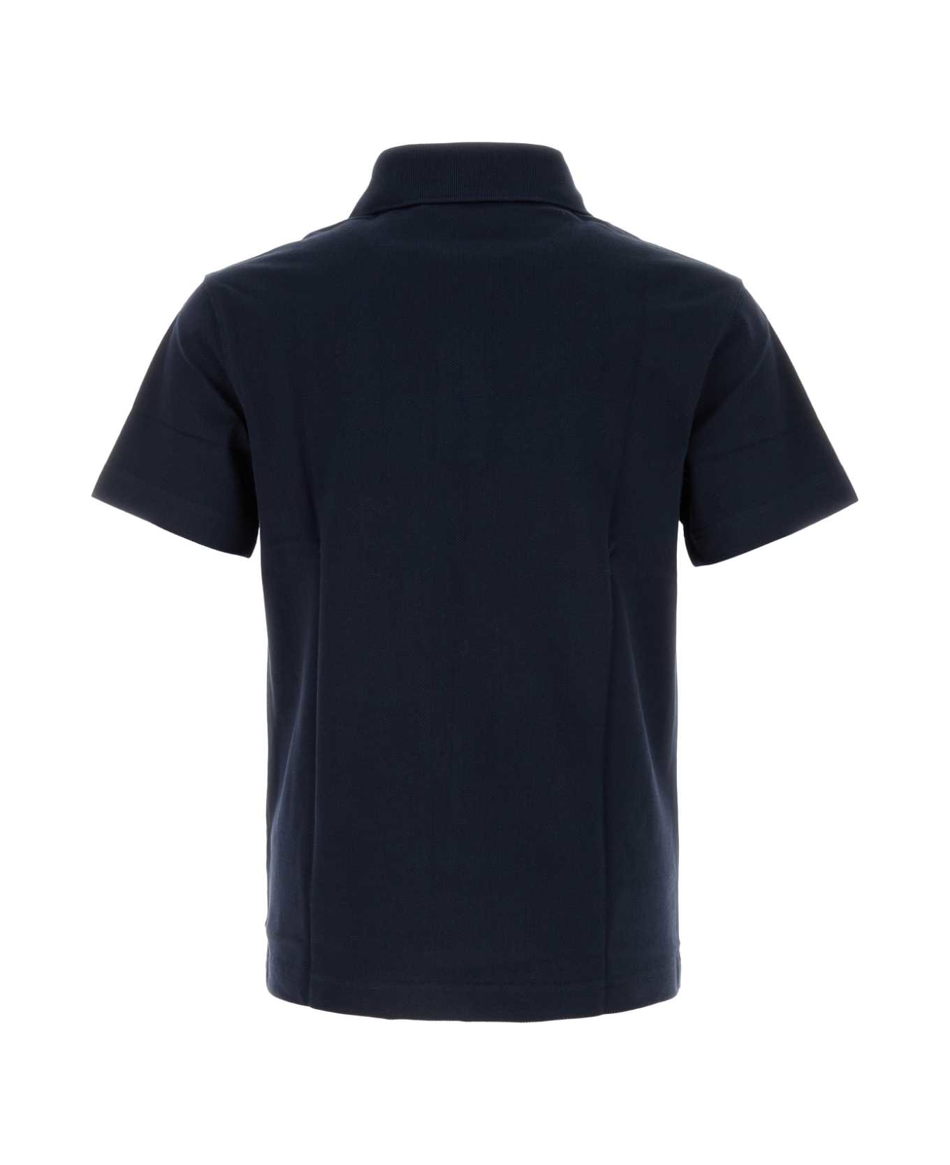 Burberry Midnight Blue Piquet Polo Shirt - STORM