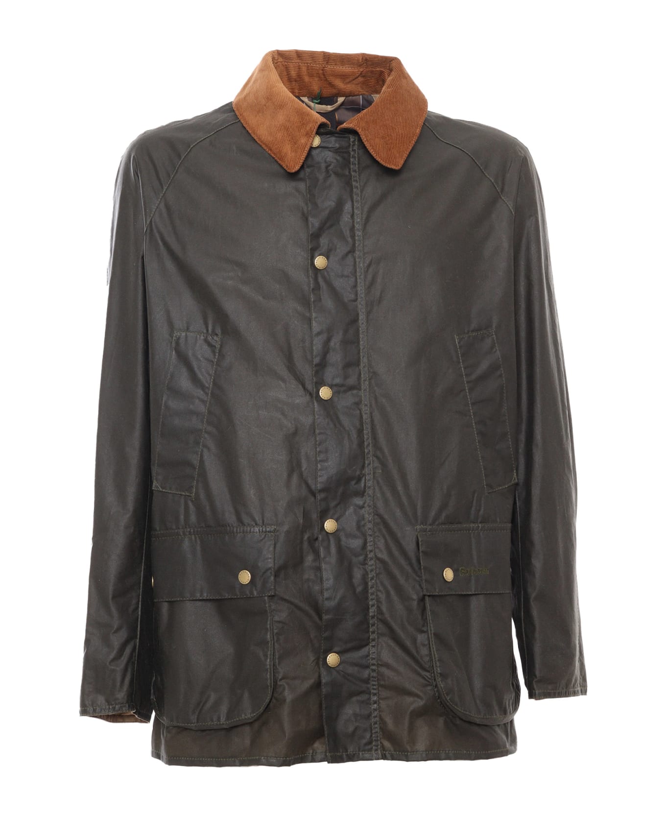 Barbour Ashby Wax Jacket - GREEN ジャケット