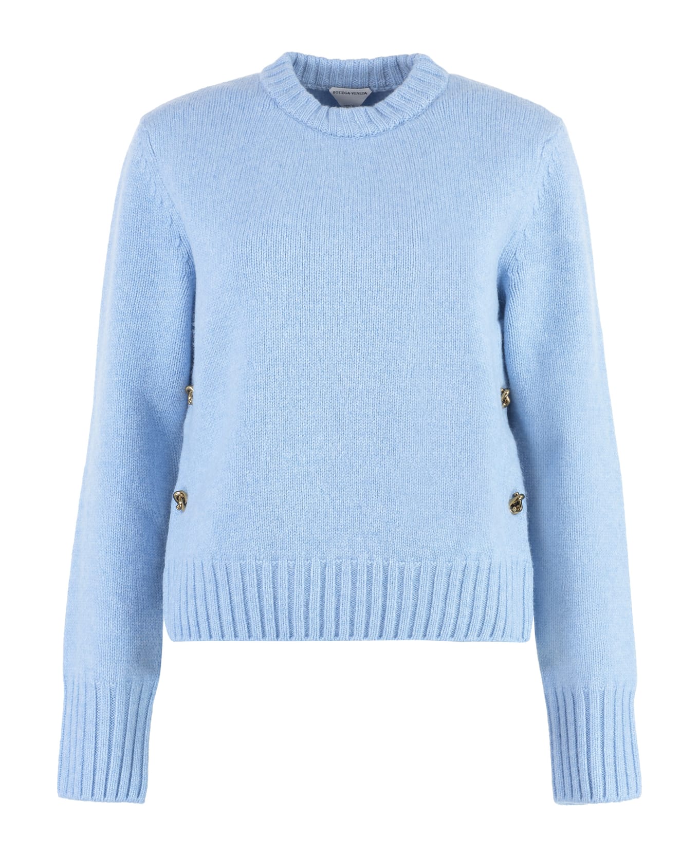 Bottega Veneta Crew-neck Sweater - Light Blue