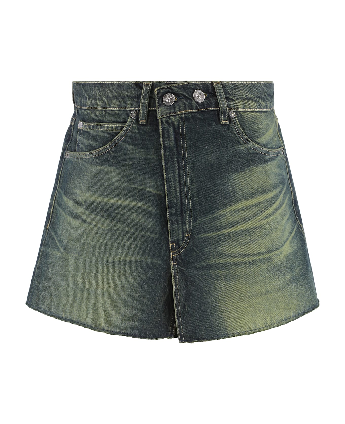 Our Legacy Cover Denim Mini Skirt - Denim