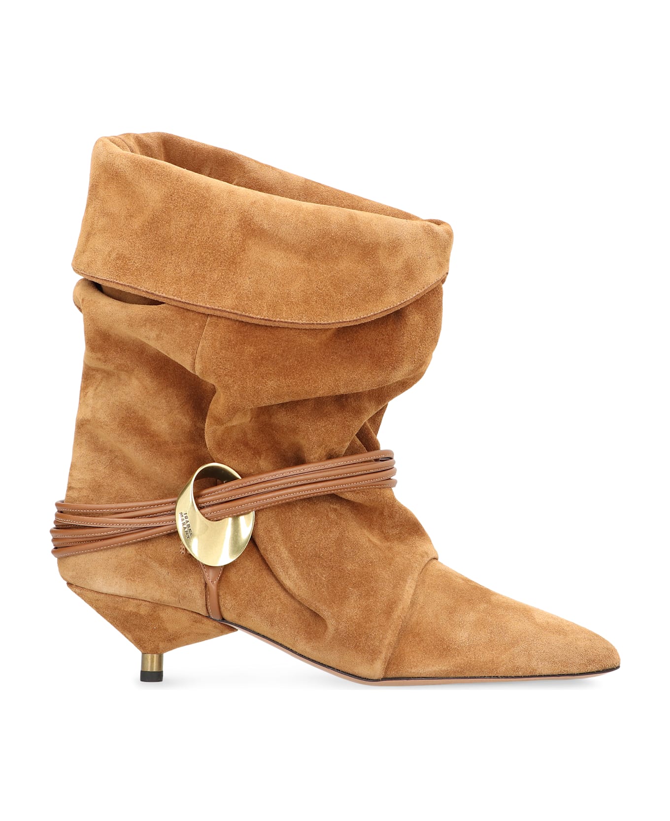 Isabel Marant Edrika Suede Ankle Boots - brown