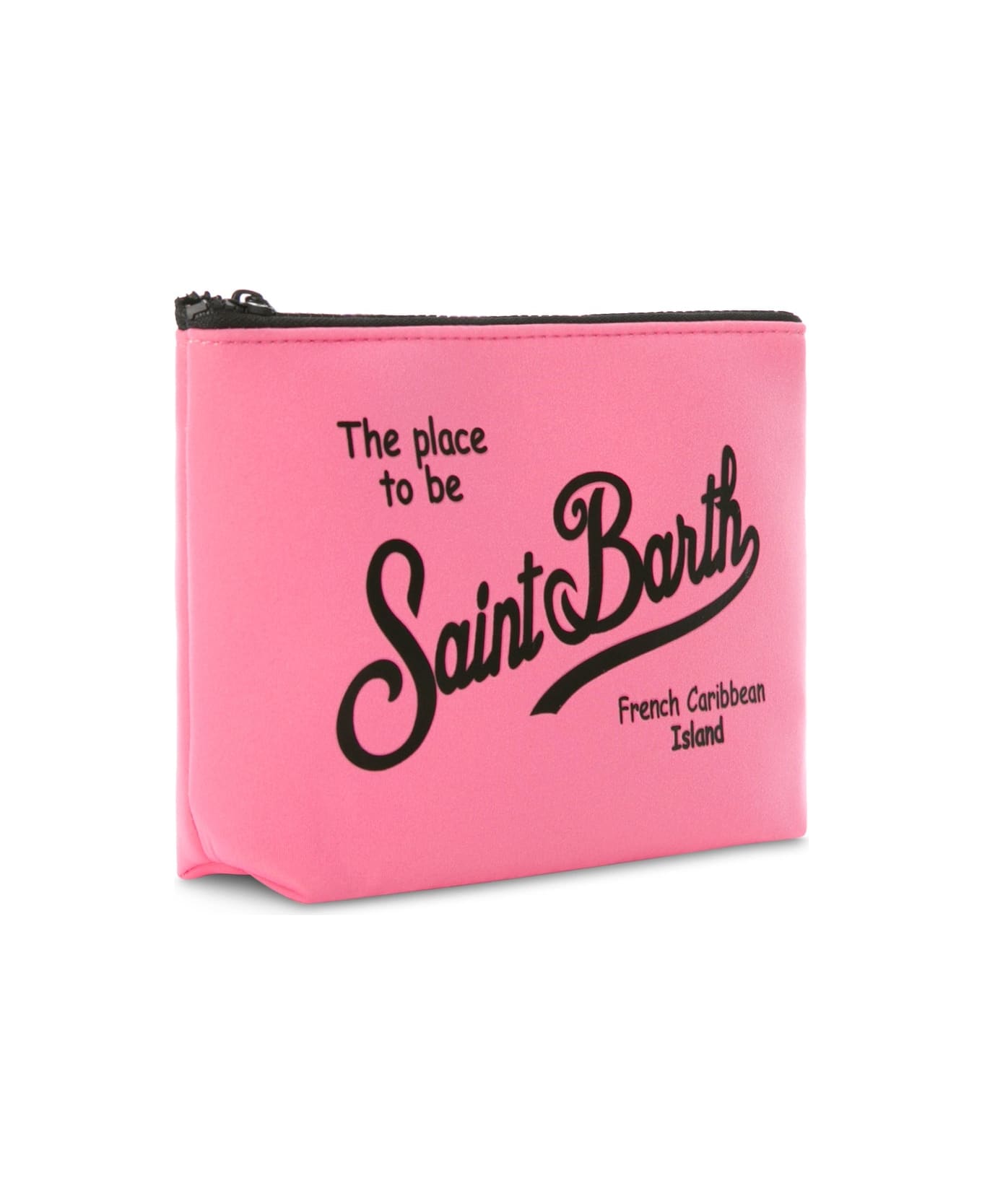 MC2 Saint Barth Aline Fluo Pink Scuba Pochette