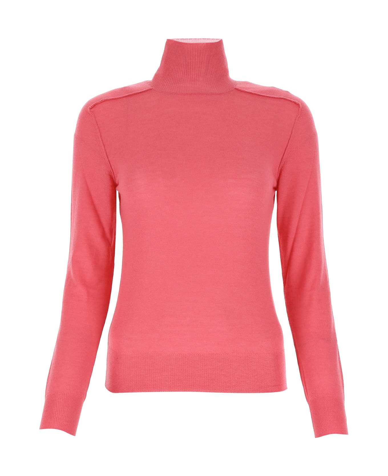 Bottega Veneta Dark Pink Cashmere Sweater - 5660