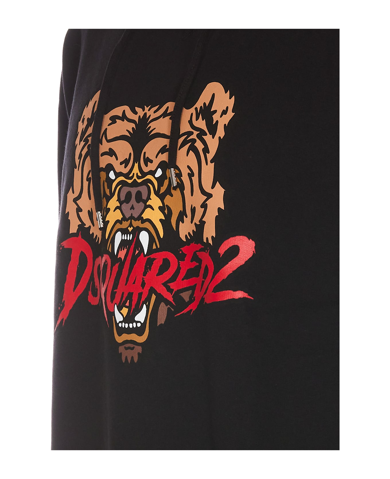 Dsquared2 Bear Oodie - Black ニットウェア