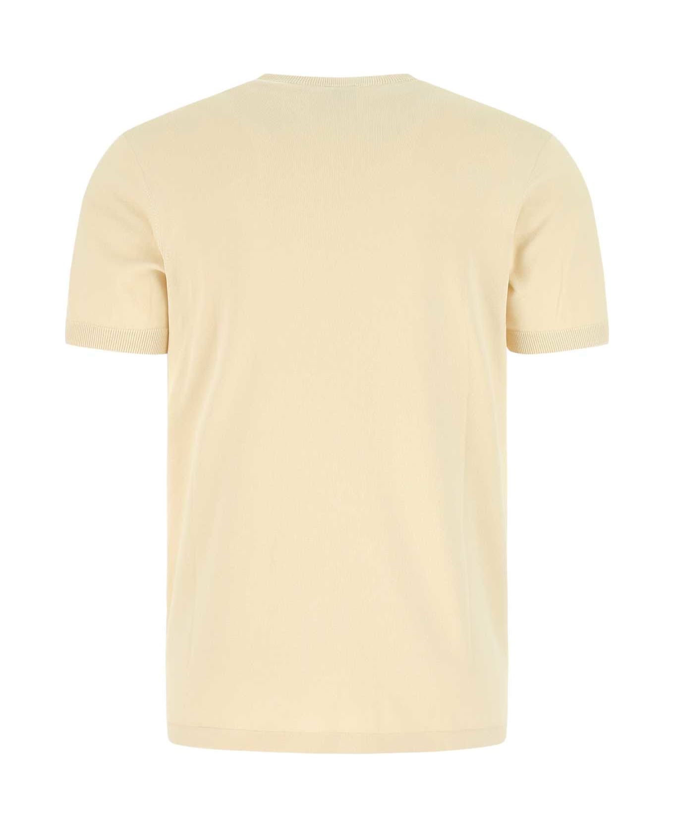 Aspesi Sand Cotton T-shirt - 01043 シャツ