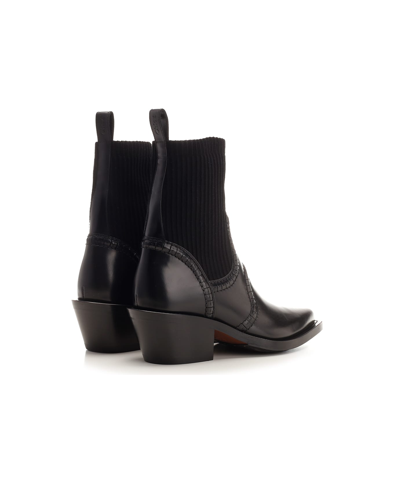 Chloé 'nellie' Texan Boot - Black