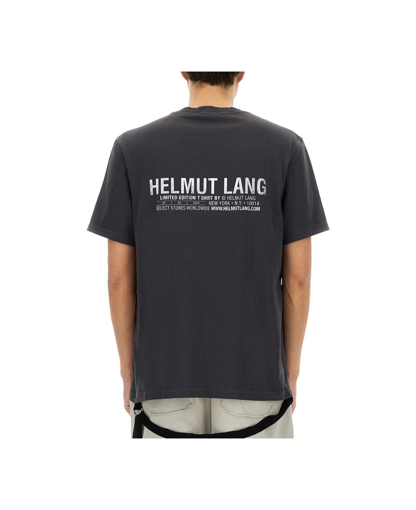 Helmut Lang "meatpacking" T-shirt - BLACK