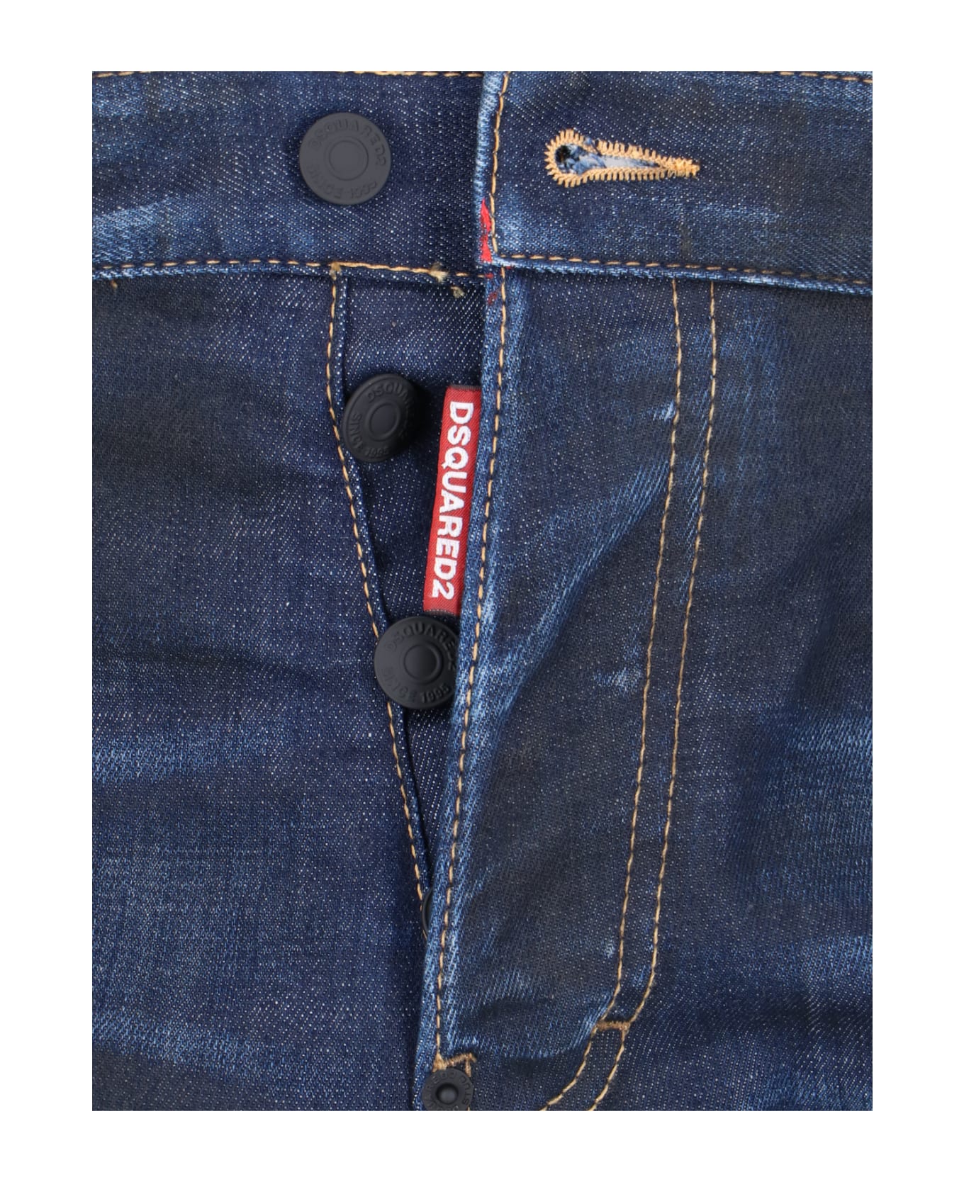 Dsquared2 Slim Jeans "cool Guy" - Blue