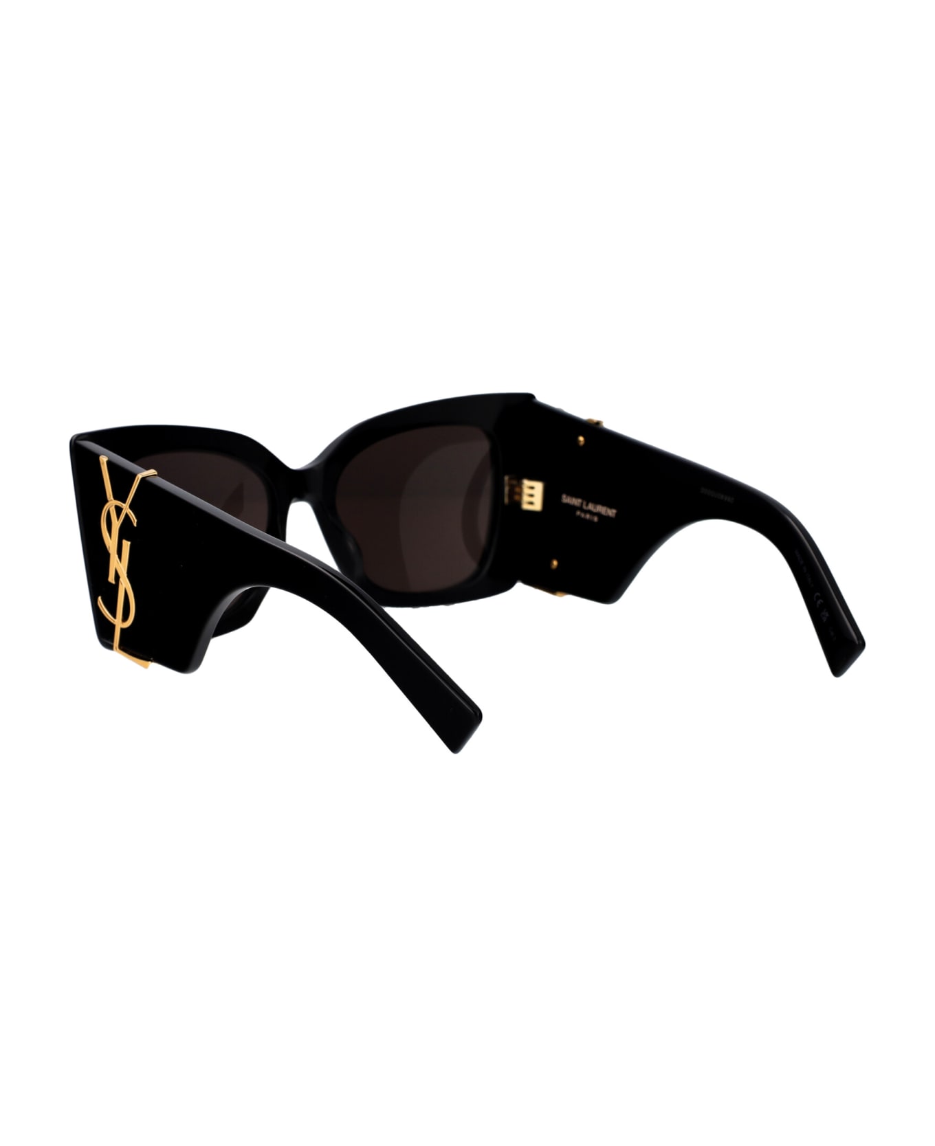 Saint Laurent Eyewear Sl M119 Blaze Sunglasses - 001 BLACK BLACK BLACK