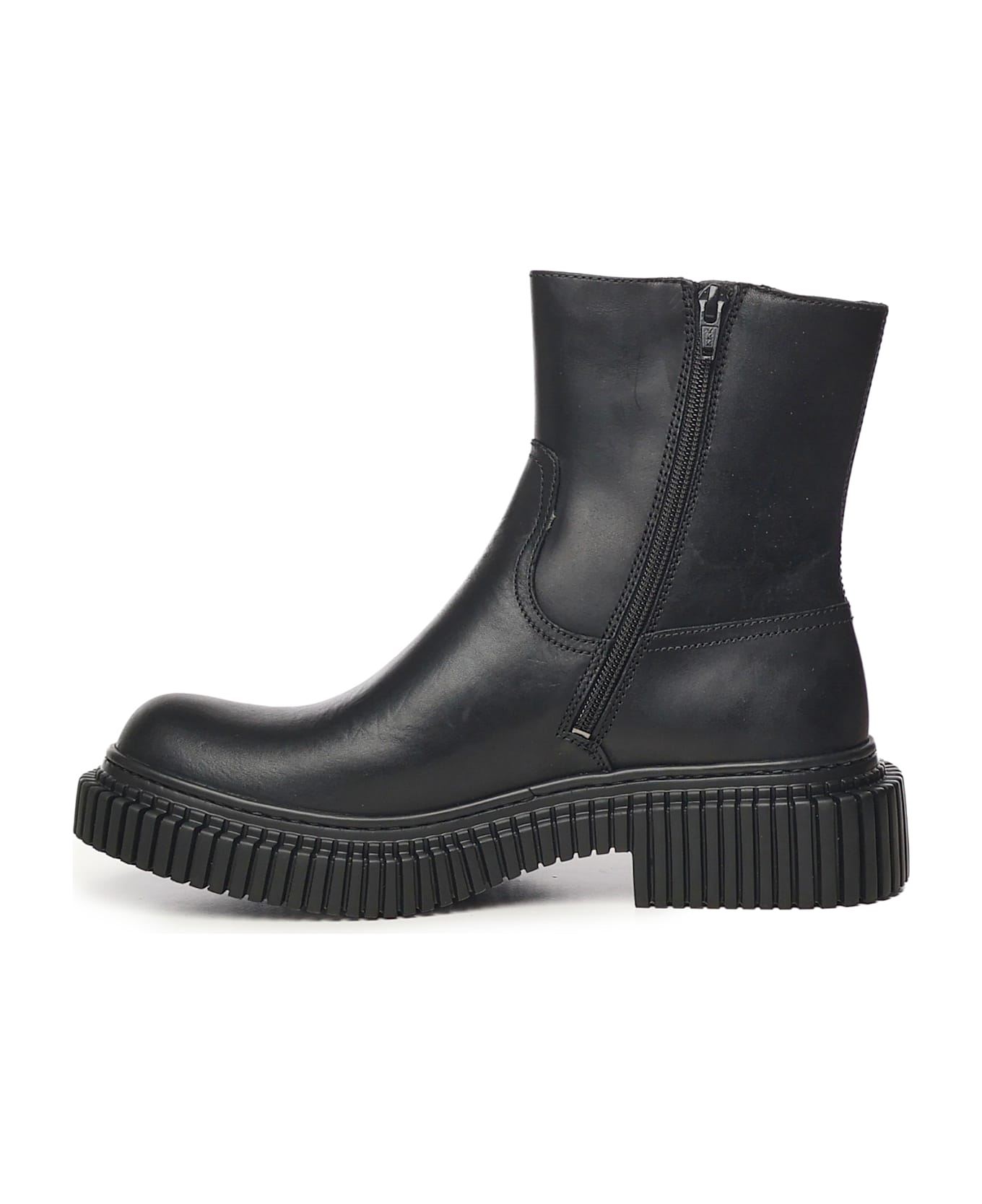 Camper Pix Berlin Ankle Boots - Black