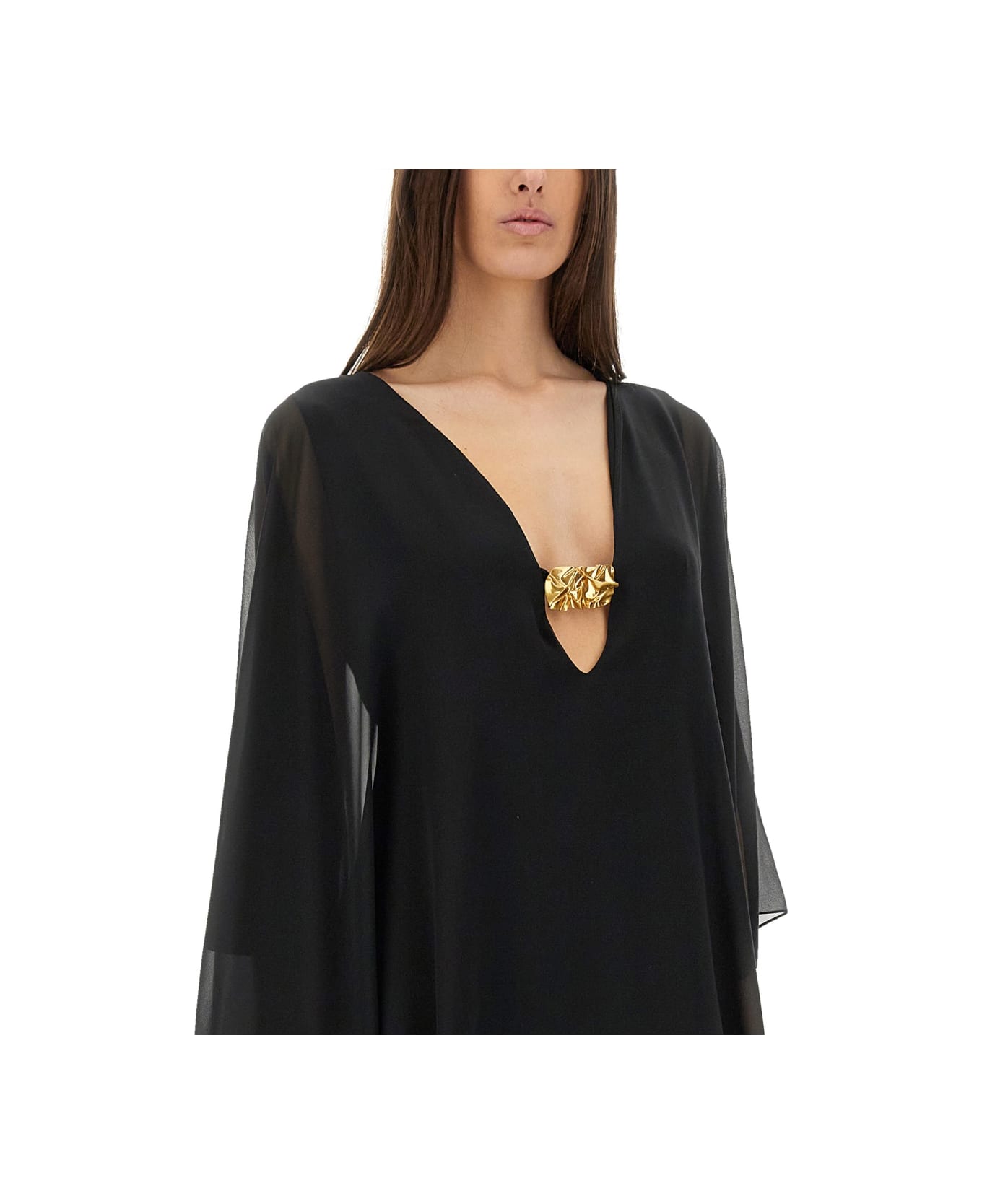 Tom Ford Dress With Metal Detail - Nero