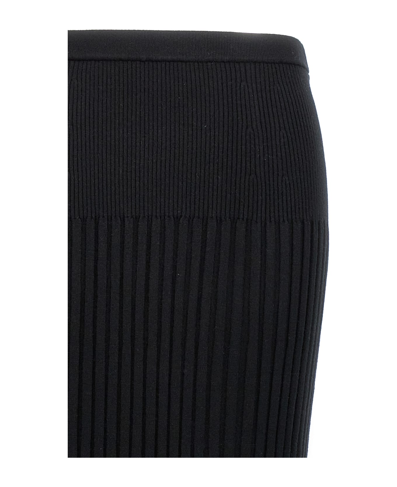 Proenza Schouler Ribbed Skirt - Black   スカート
