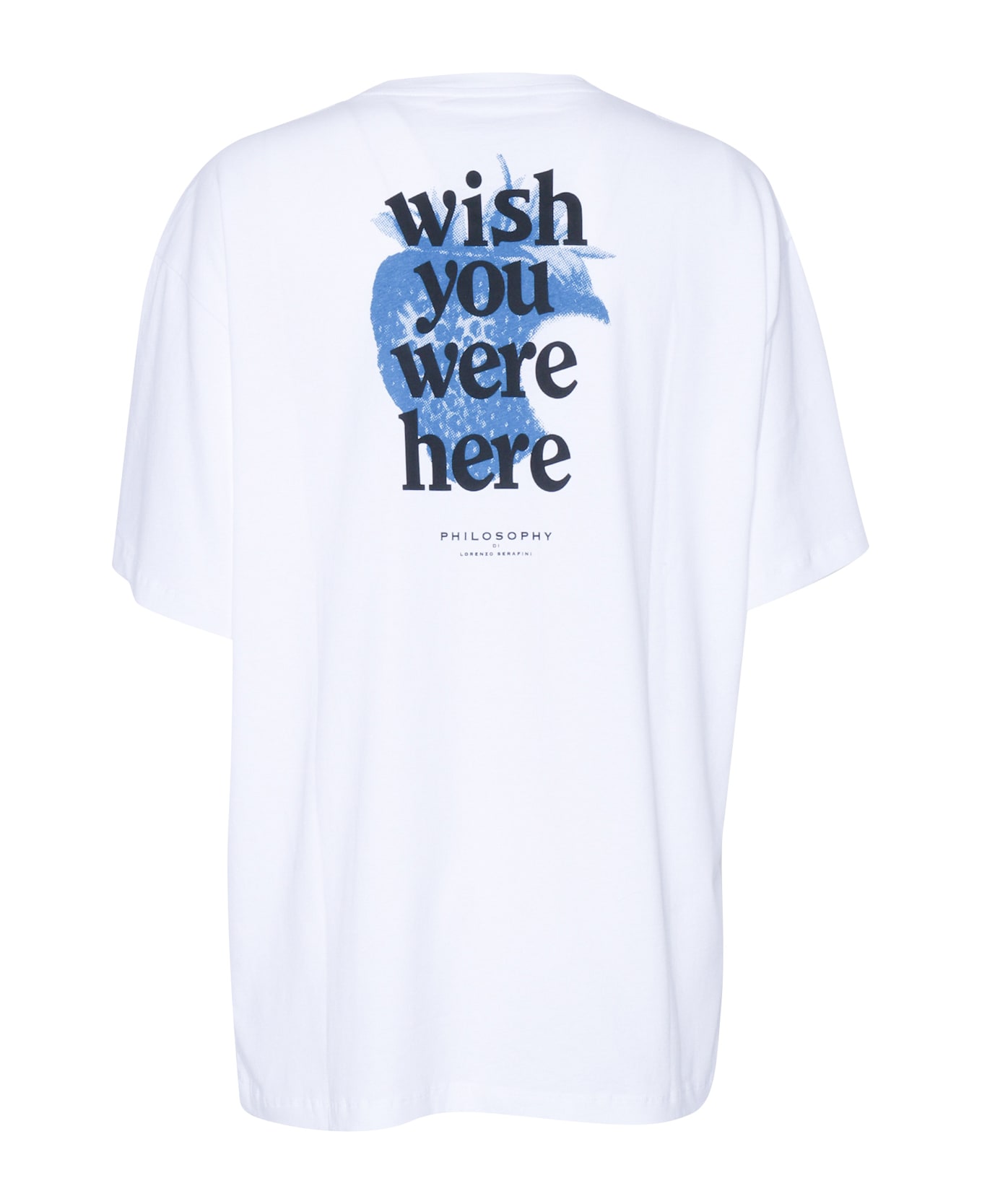 Philosophy di Lorenzo Serafini White T-shirt With Logo - WHITE