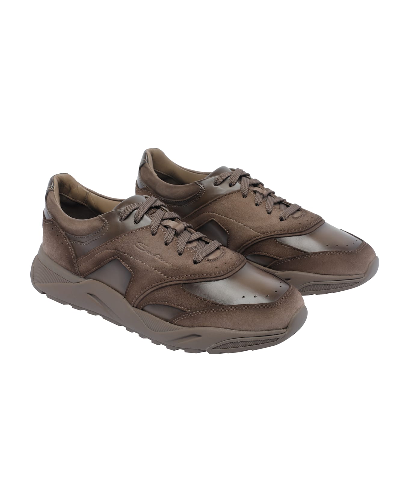 Santoni Innova Sneakers - Brown