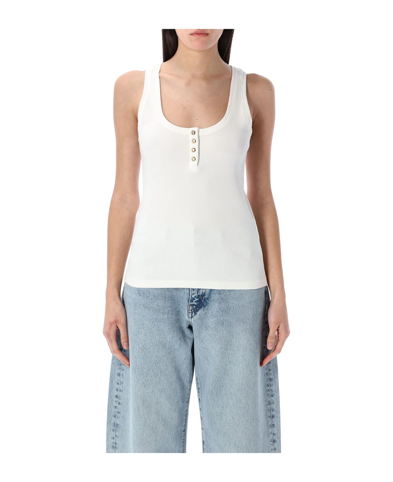 Anine Bing Alessia Tank - IVORY