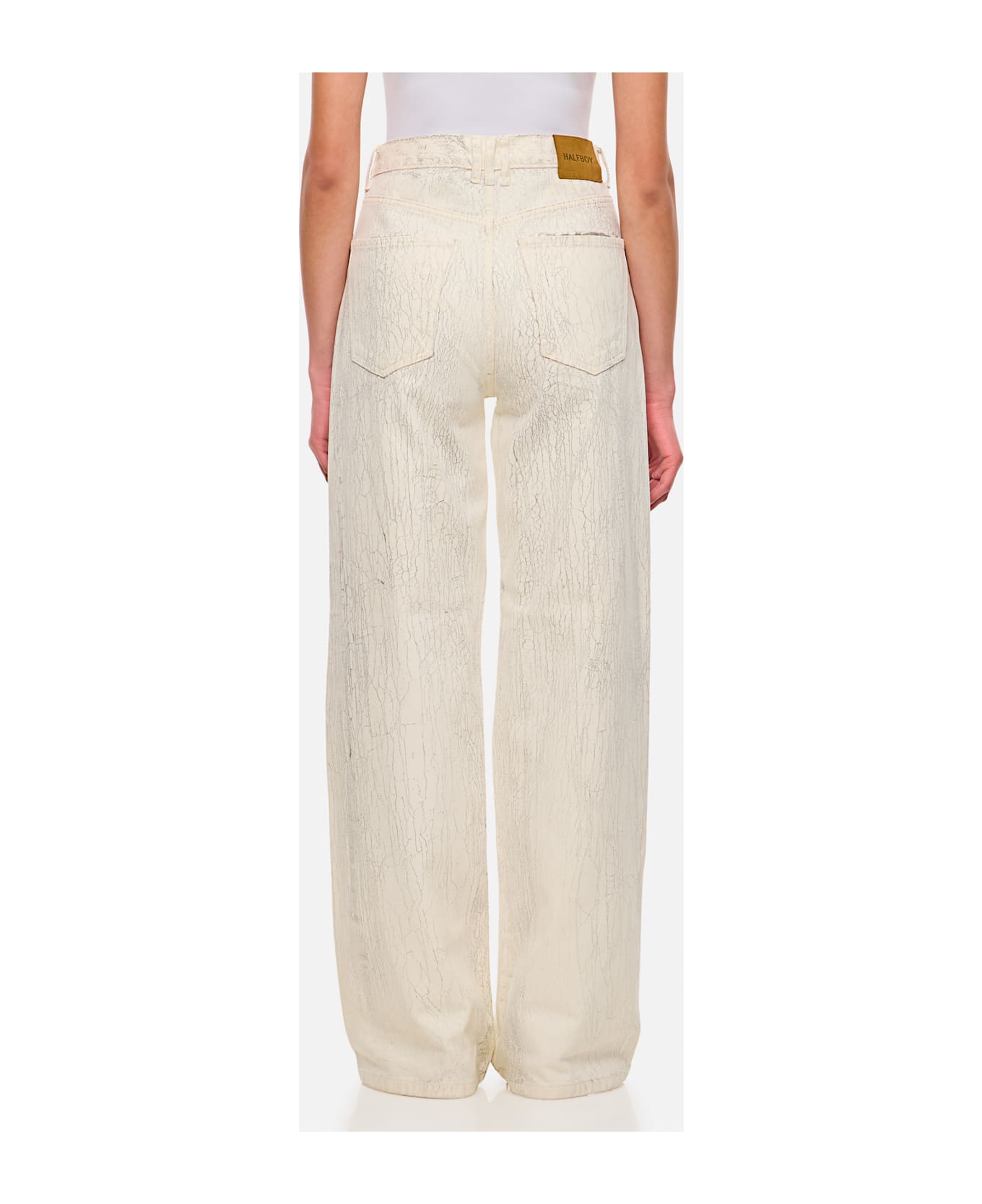 HALFBOY Jeans - White