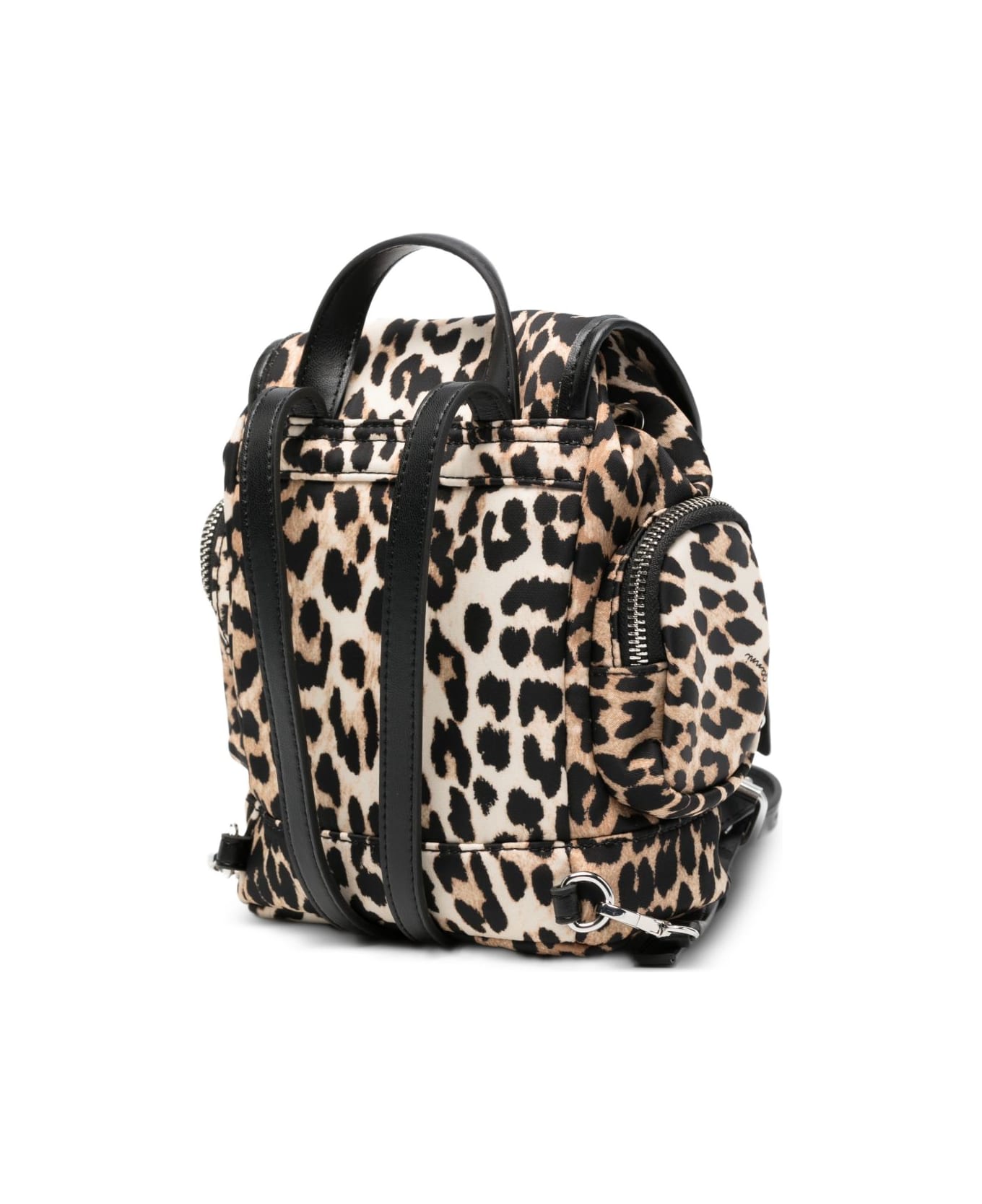 Ganni Bucky Nano Backpack - Brown