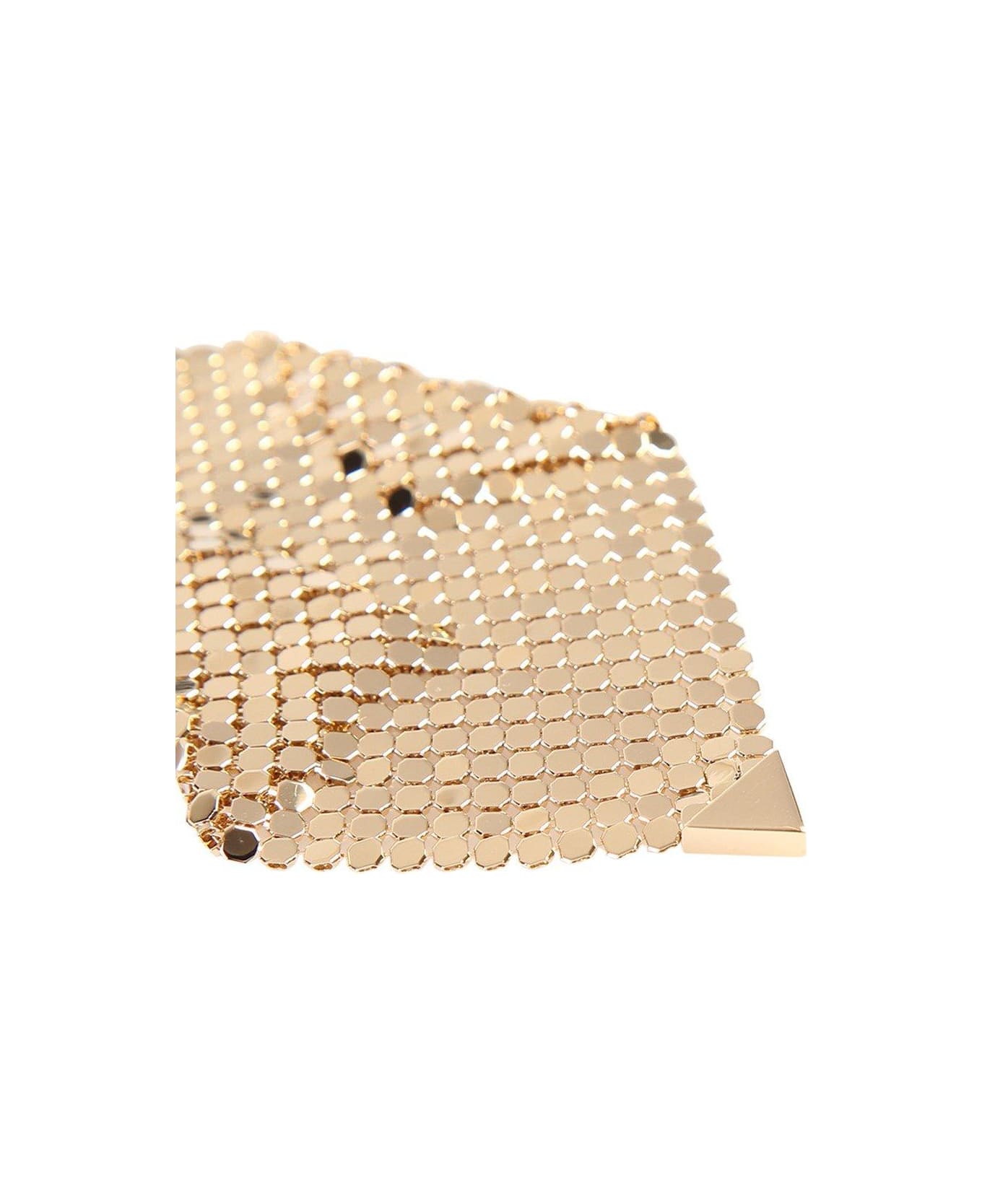 Paco Rabanne Chained Mesh Earrings - GOLD
