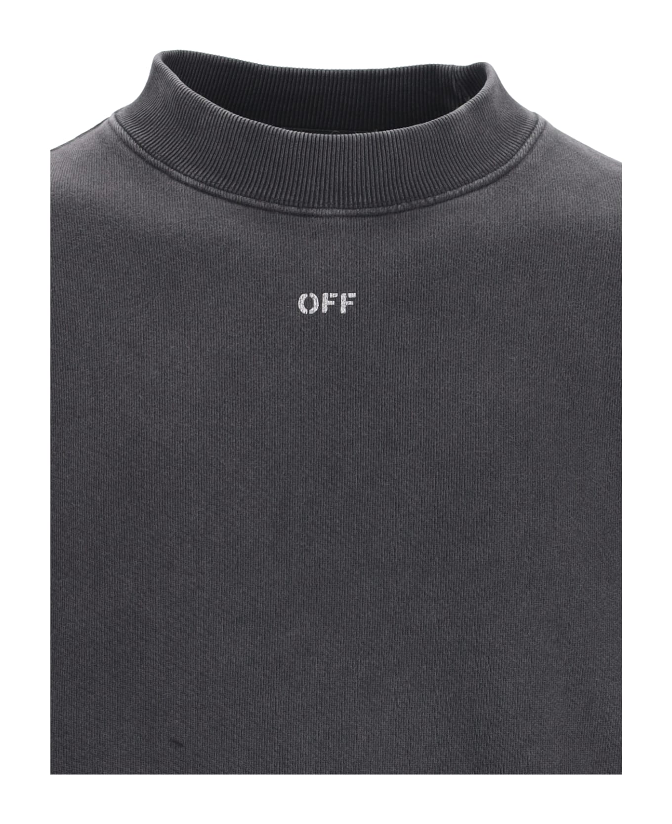 Off-White Logo Crewneck Sweatshirt - Black  