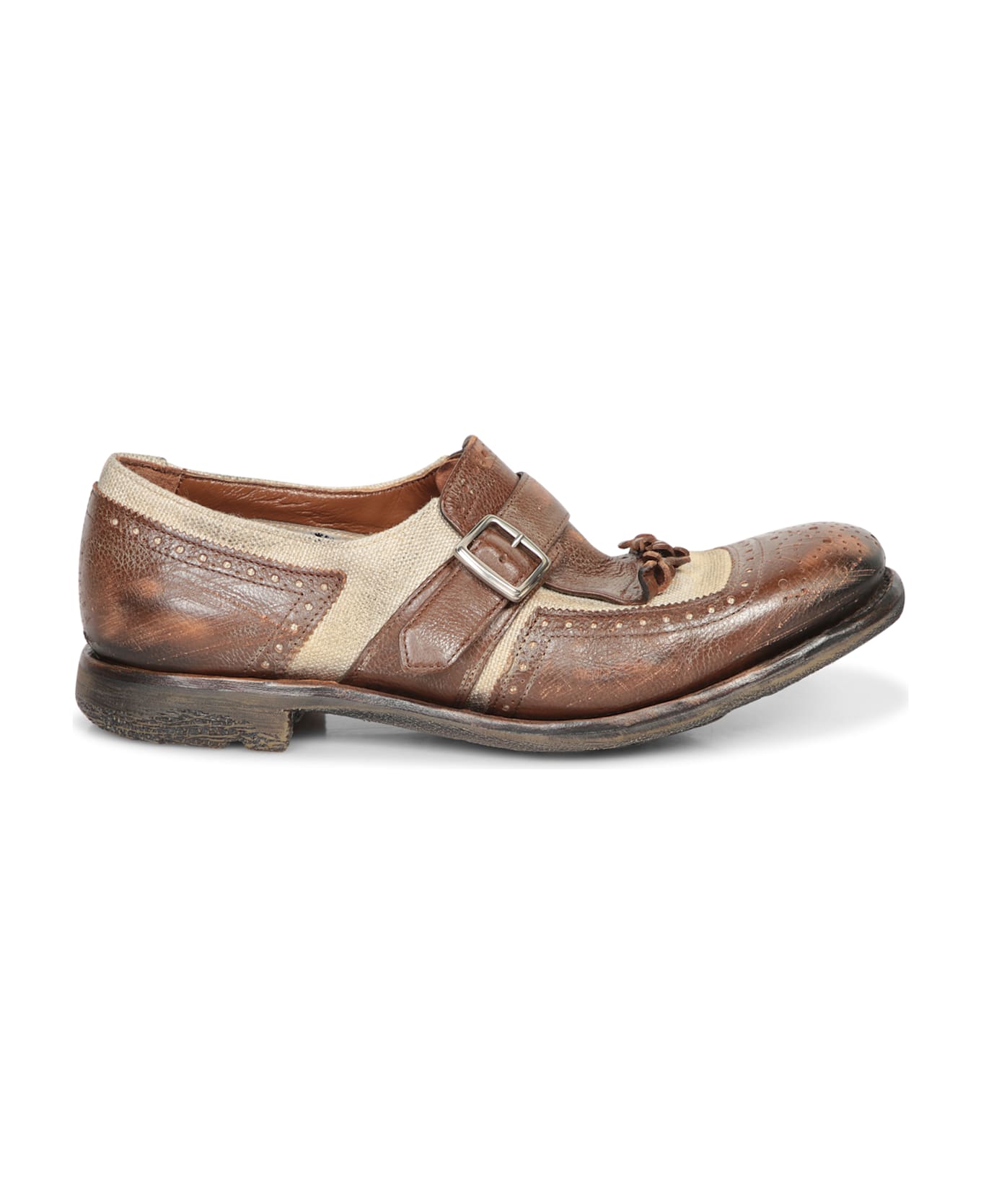 Church's Shanghai Leather Ecru Shoes - Beige シューズ