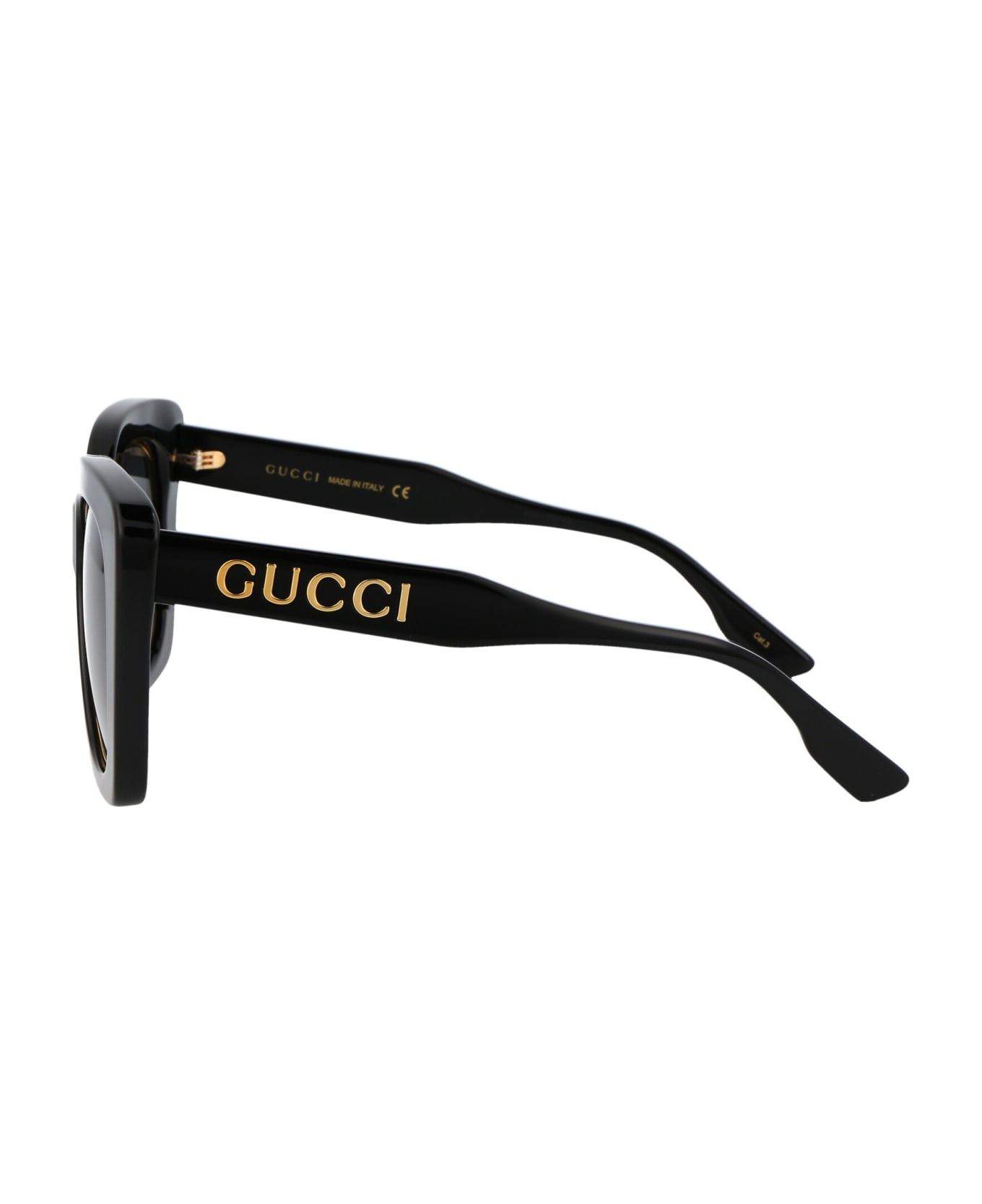 Gucci Eyewear Gg1151s Sunglasses - 001 BLACK BLACK GREY