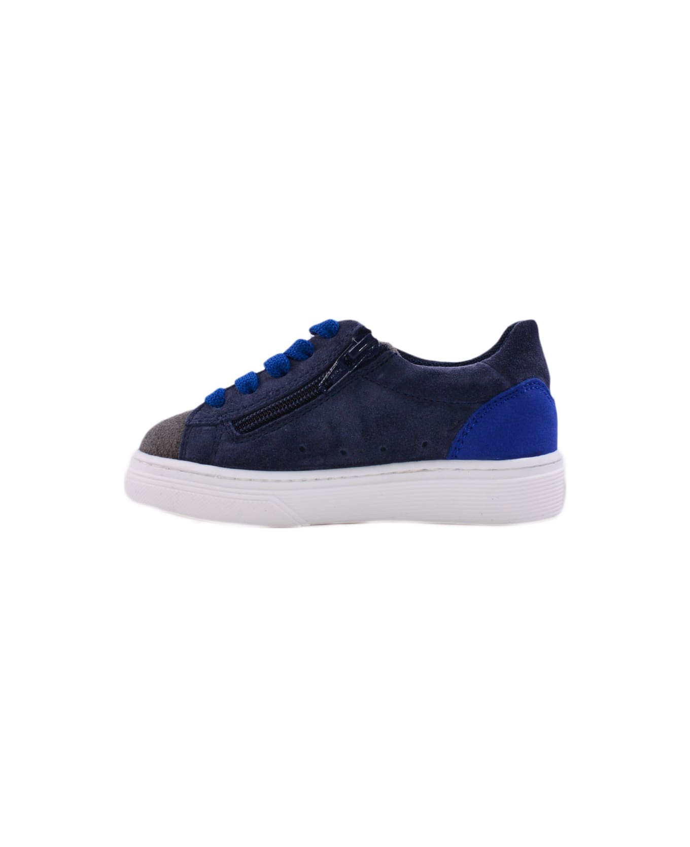 Hogan H365 Sneakers In Suede Leather - Blue シューズ