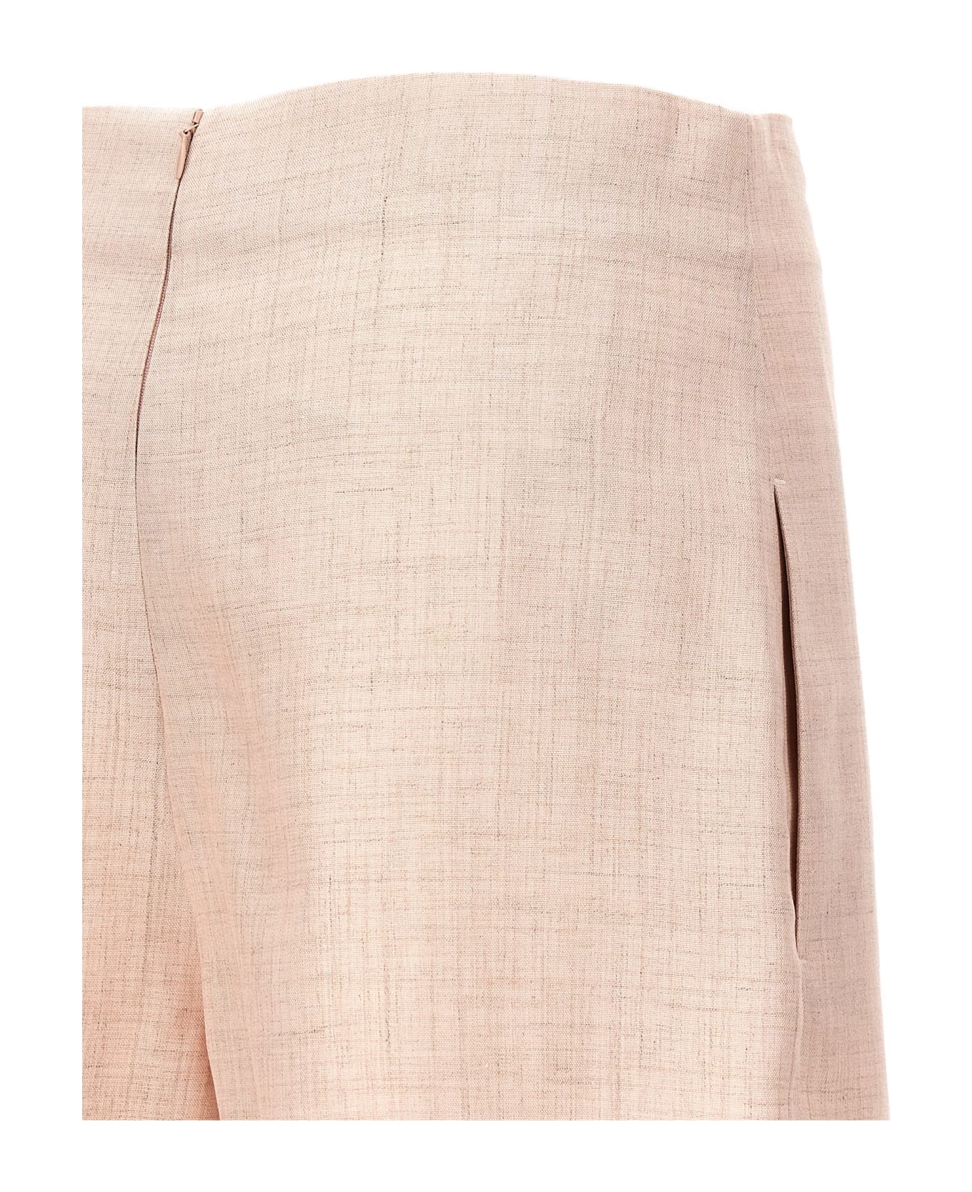 Philosophy di Lorenzo Serafini Linen Blend Shorts - Pink