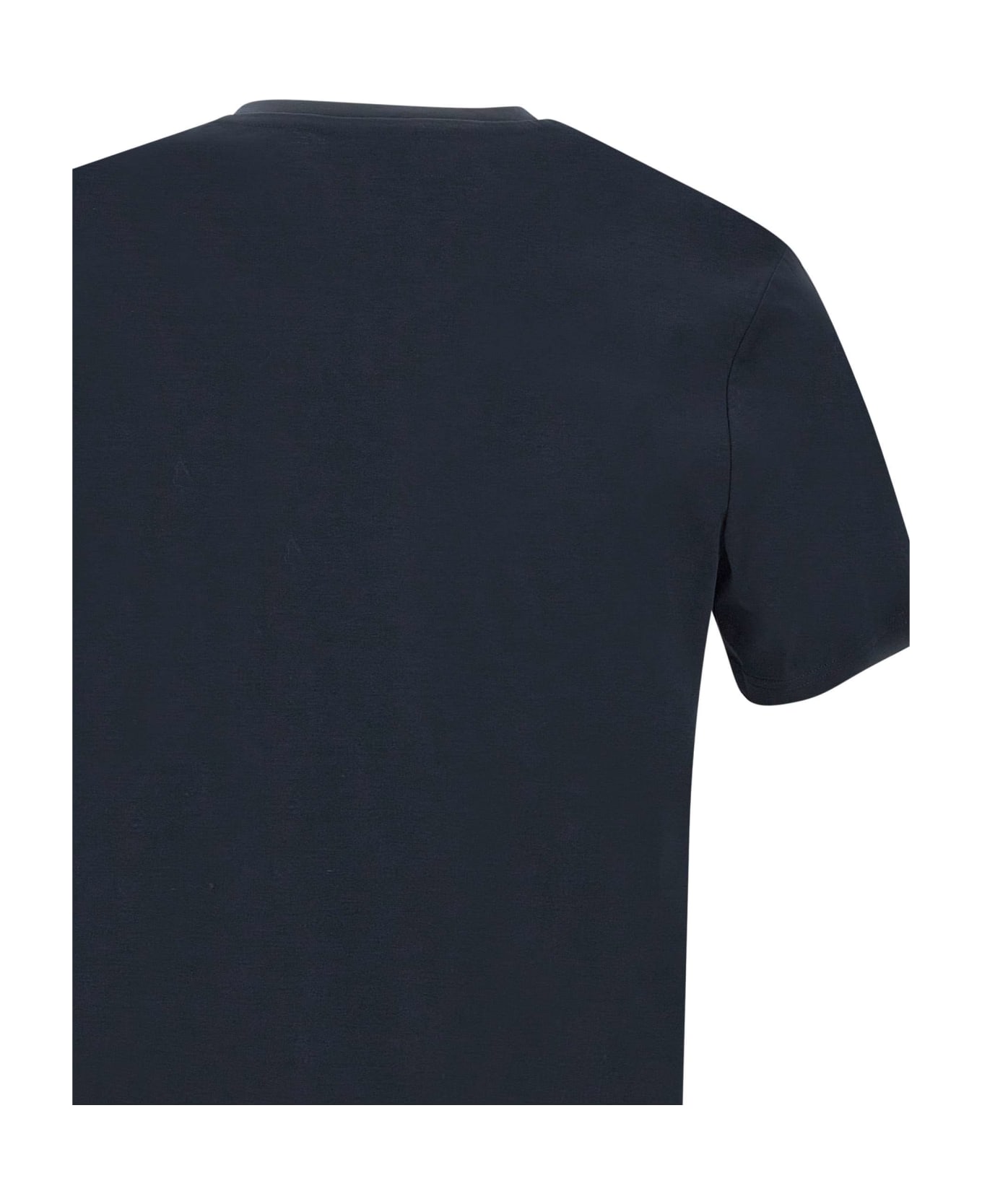 Peuterey "cleats Mer" Cotton T-shirt - BLUE
