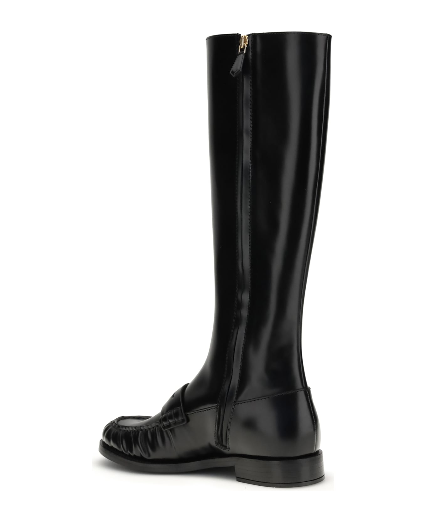 Prada Smooth Leather Boots