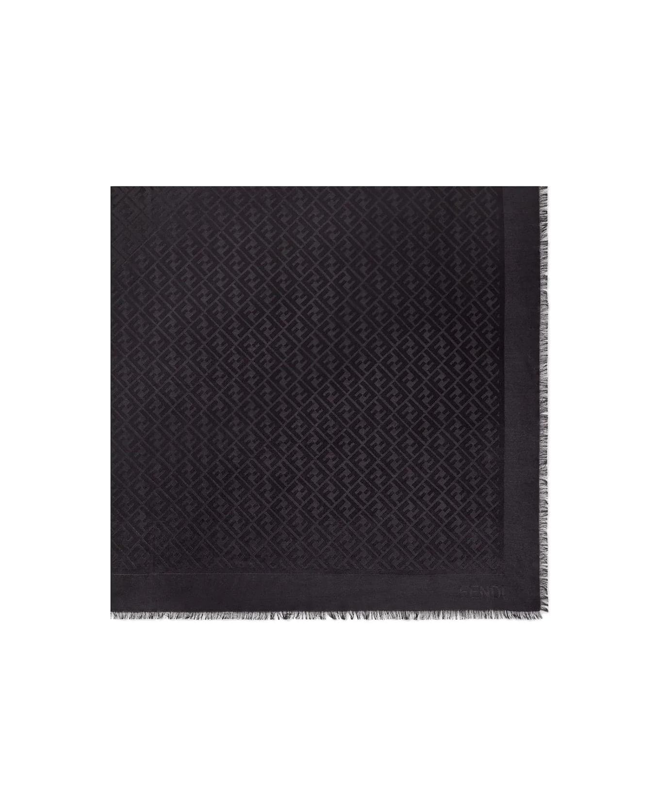 Fendi Logoed Motif - Nero