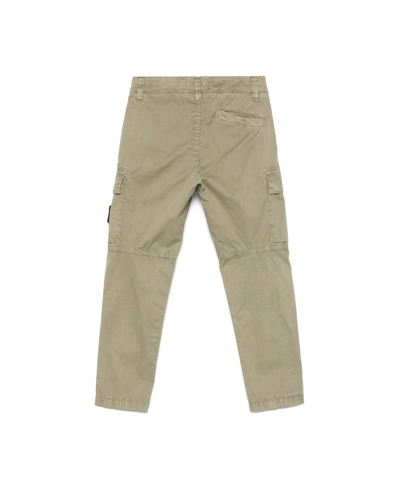 Stone Island Junior Cargo With Compass Application - Brown