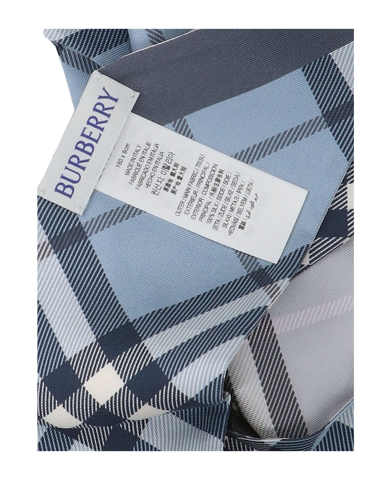 Burberry 
check
 Scarf - Gray