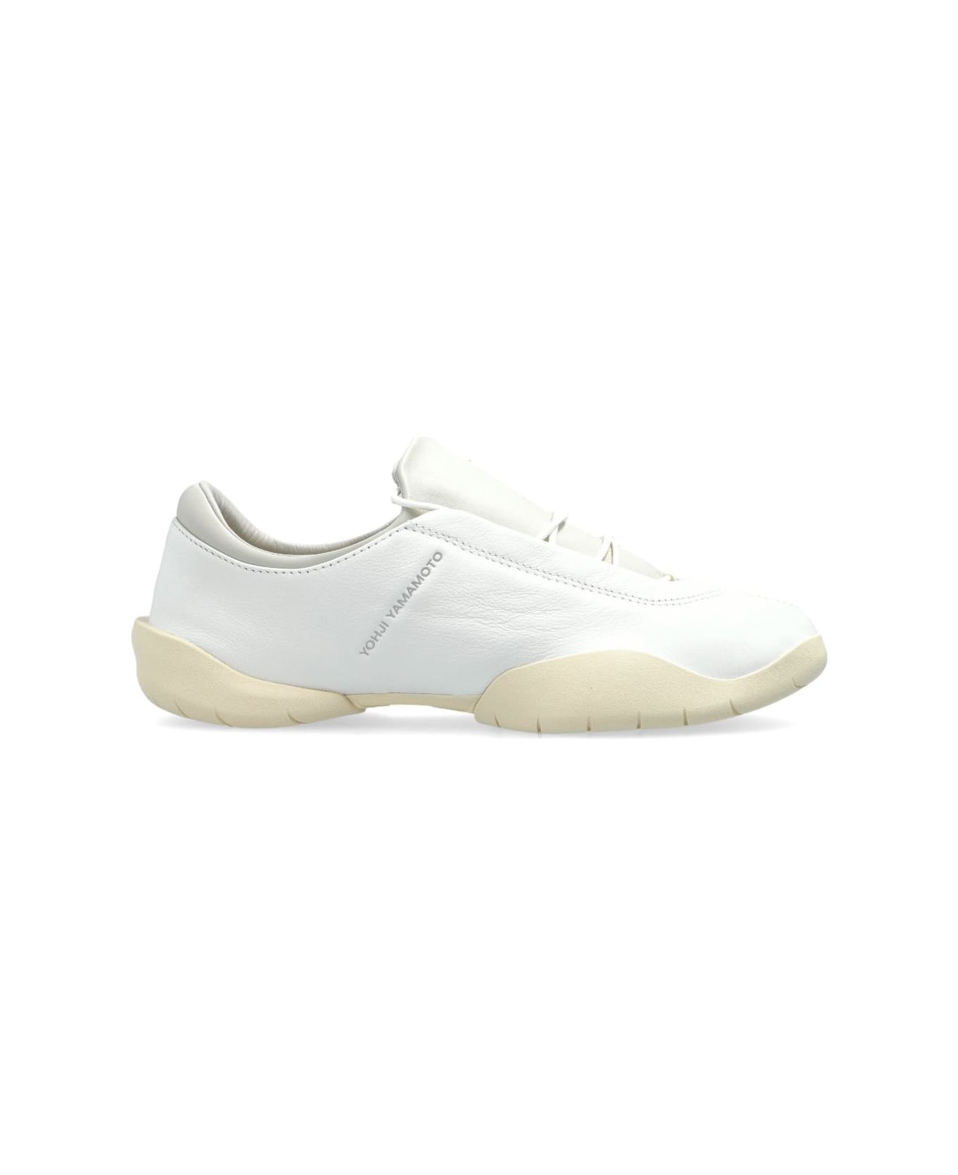 Y-3 Regu Leather Sneakers - CWHITE/TALC/WONWHI スニーカー