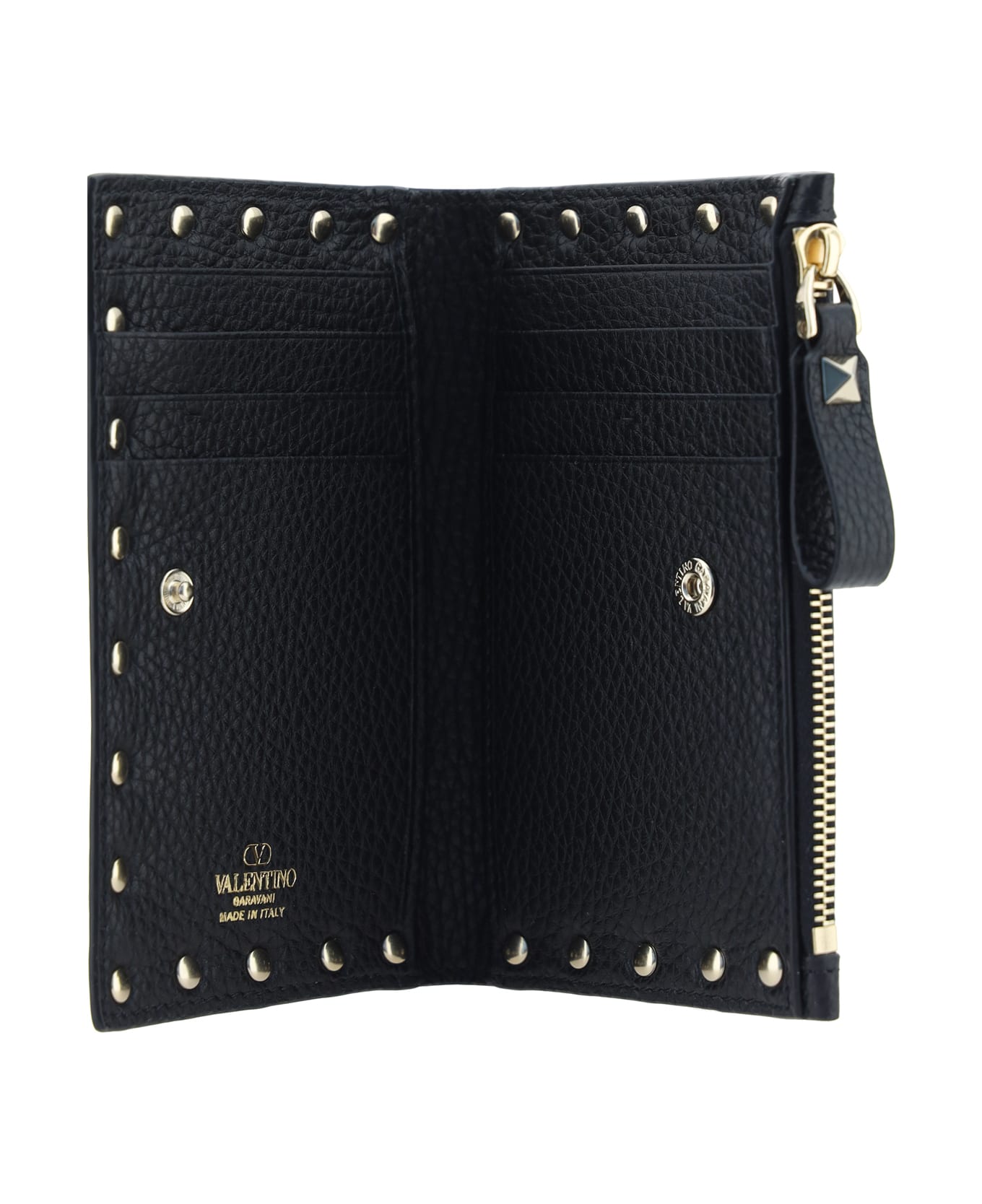 Valentino Garavani Rockstud Wallet - Nero