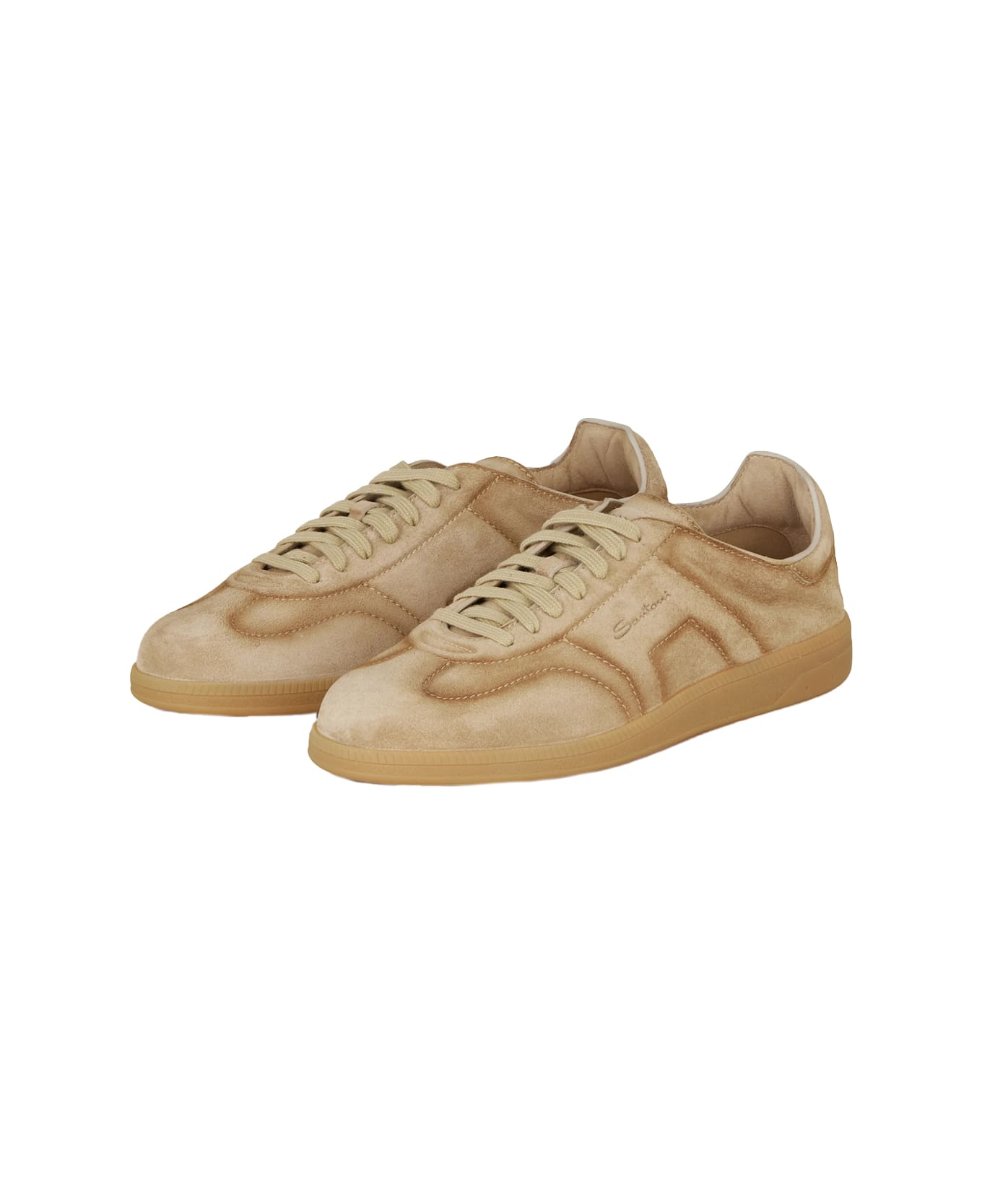 Santoni Oly Cube Sneakers - Natural