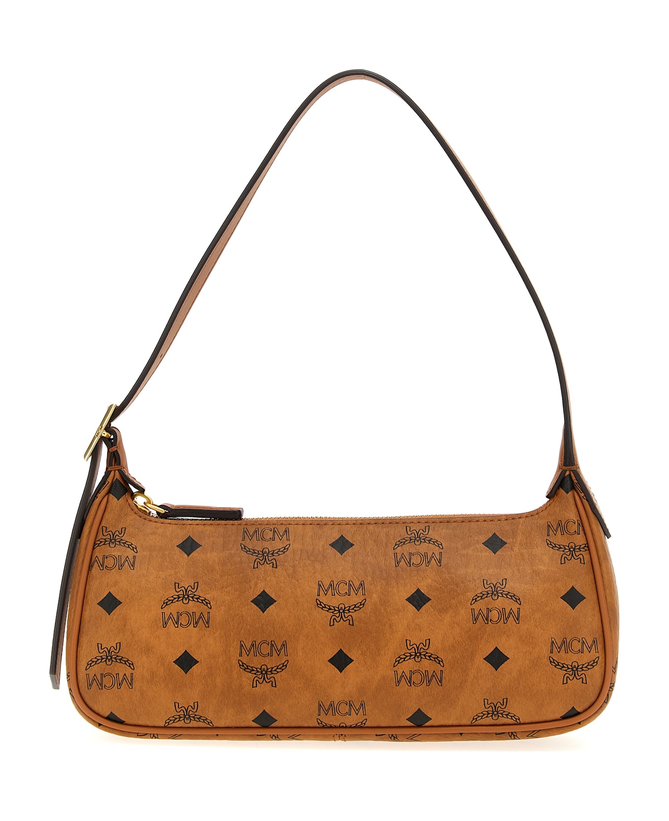 MCM 'arena Vi' Shoulder Bag - Brown