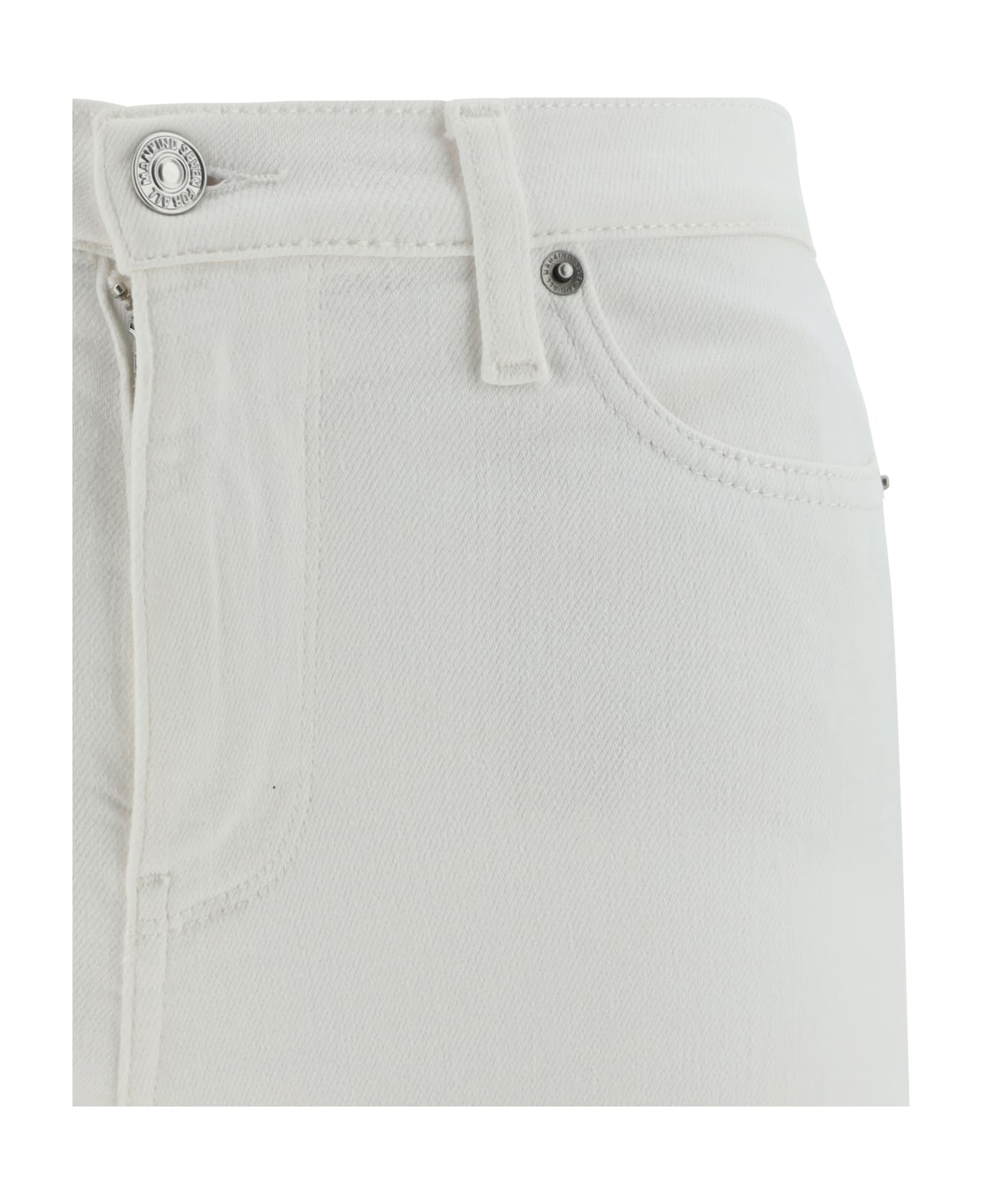 7 For All Mankind Soleil Pants - White