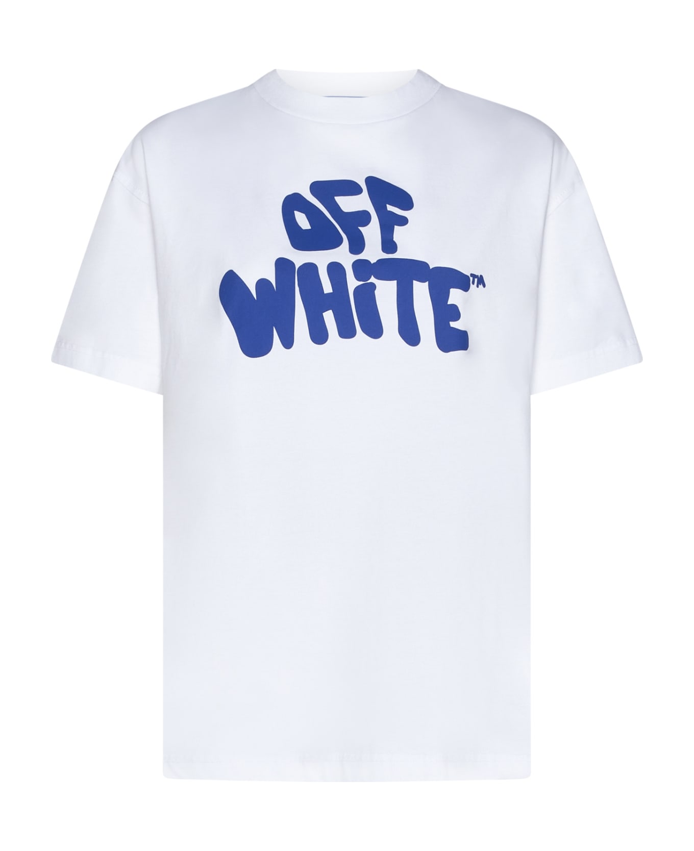 Off-White 70s Type Logo T-shirt - White