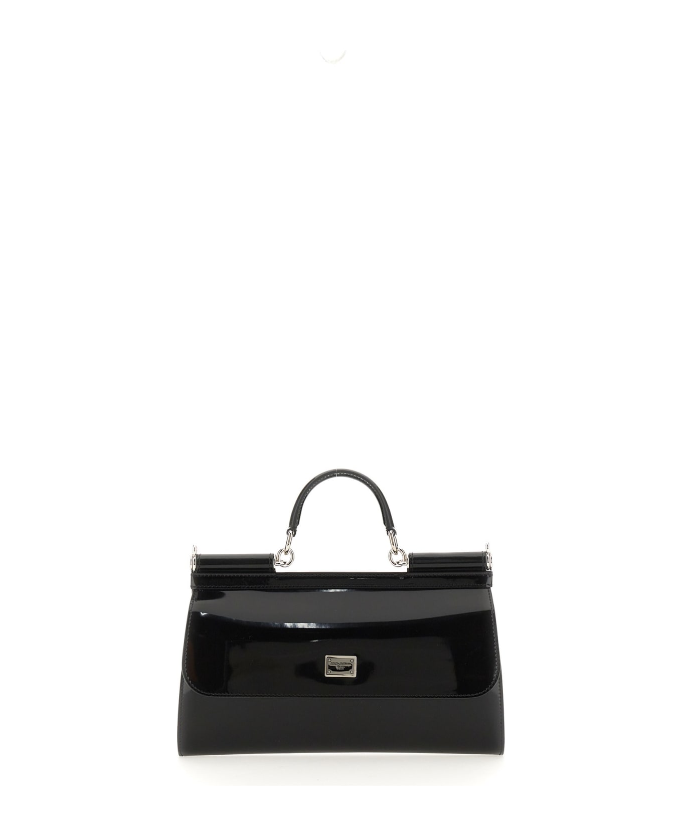 Dolce & Gabbana Sicily Leather Bag - Black