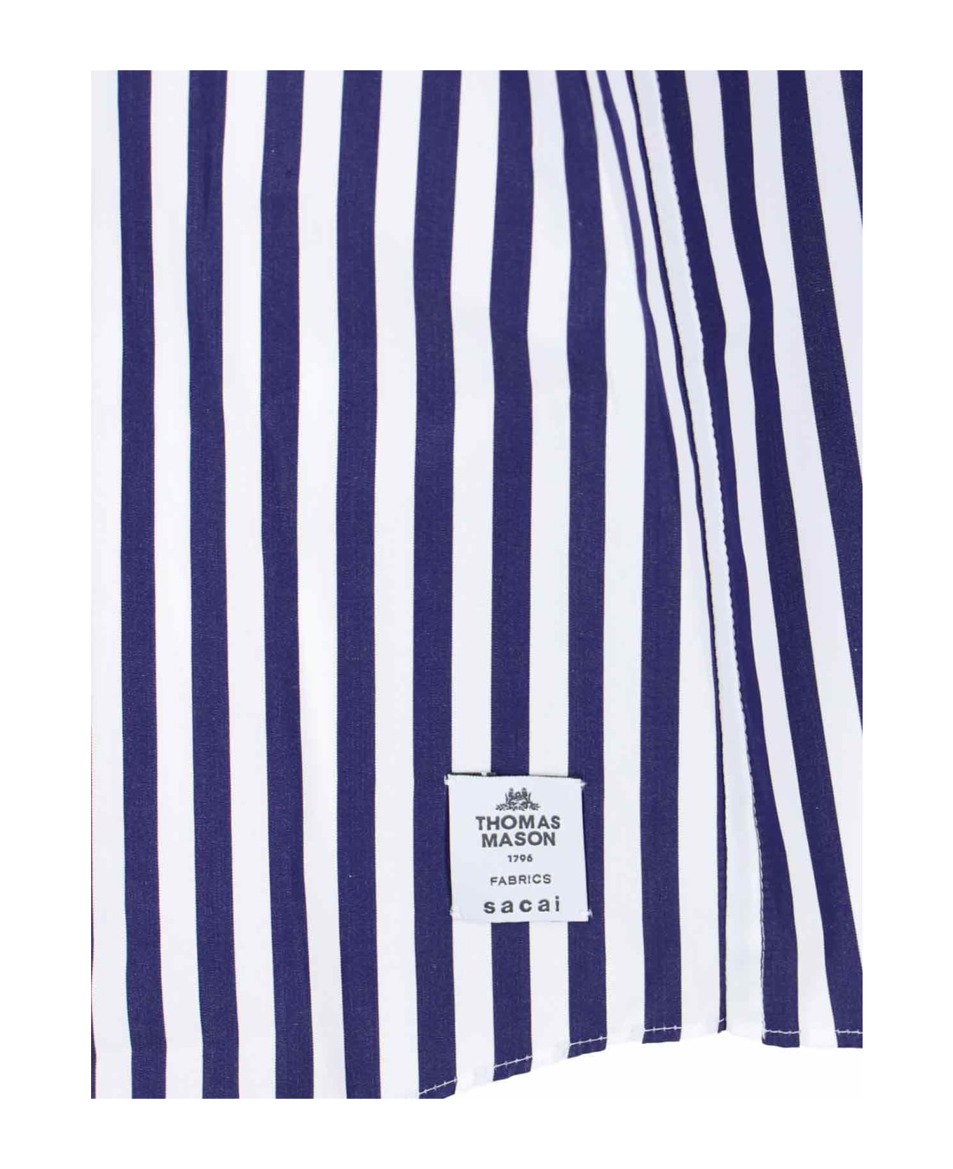 Sacai Striped Shirt - Blue