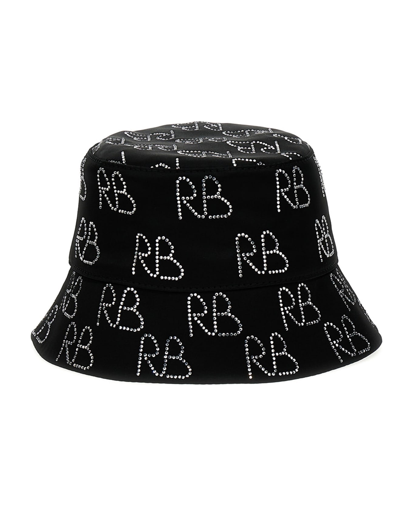 Ruslan Baginskiy Sequin Logo Bucket Hat - Black   帽子