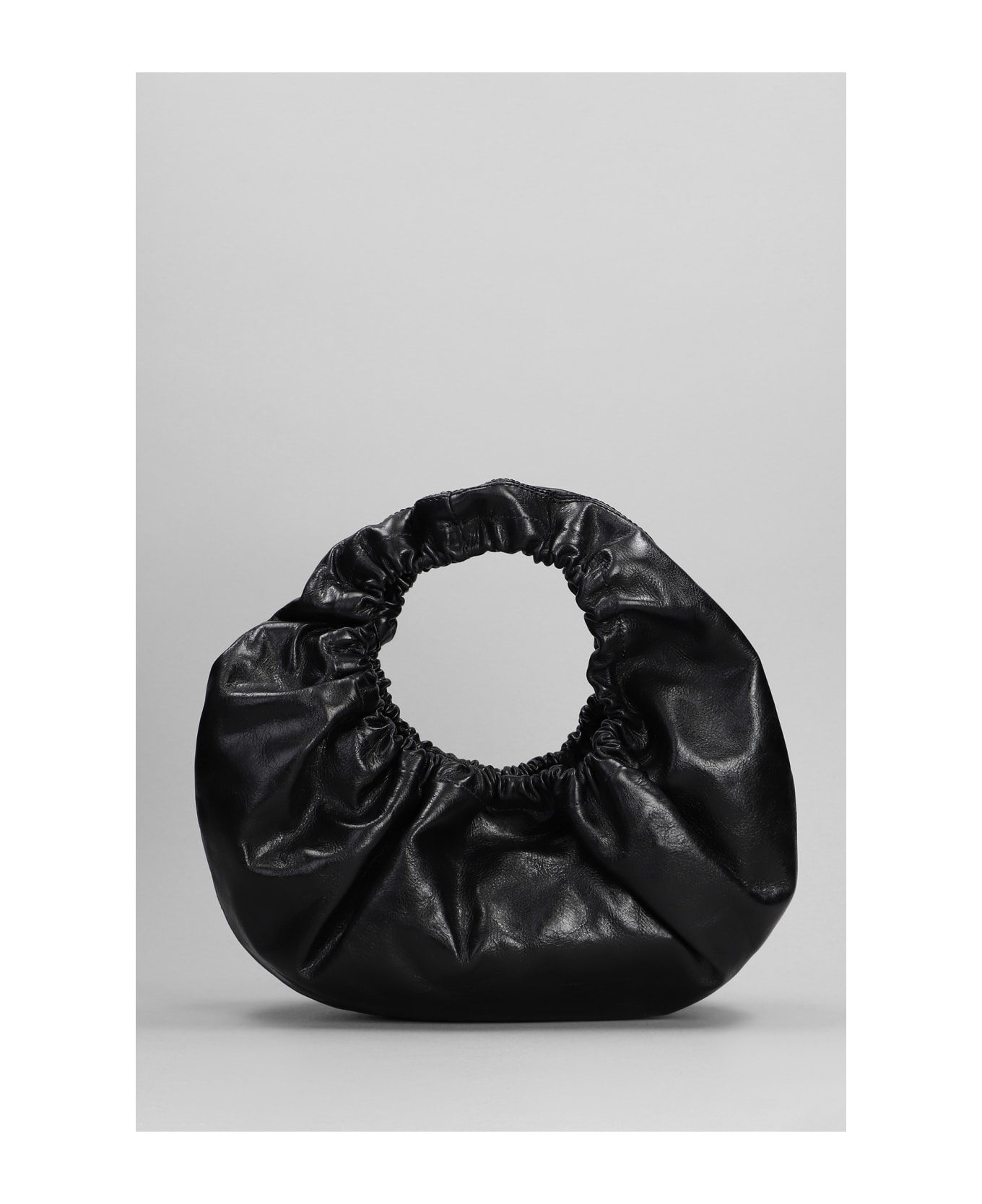 Alexander Wang Crescent Hand Bag In Black Leather - black トートバッグ