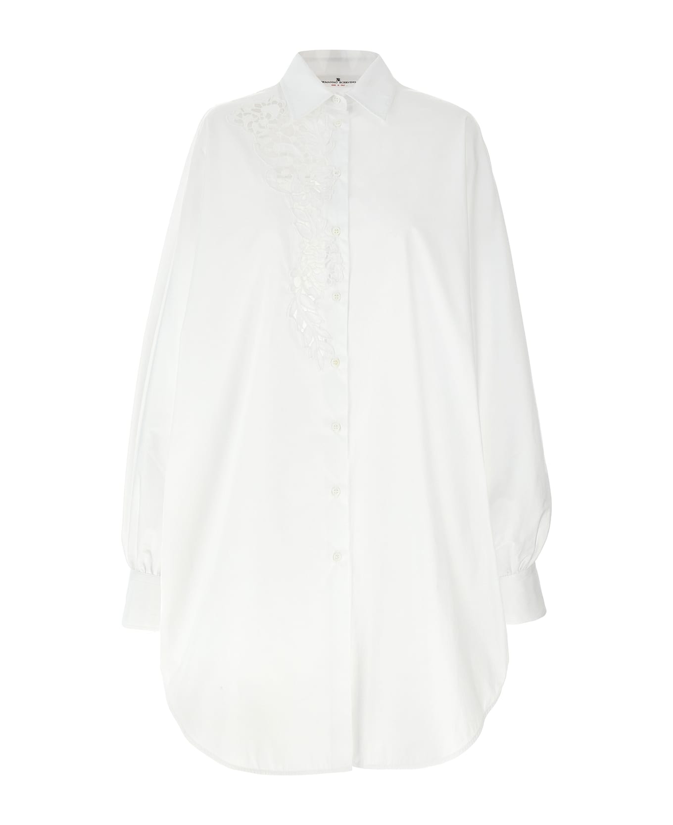 Ermanno Scervino Macramé Shirt - White