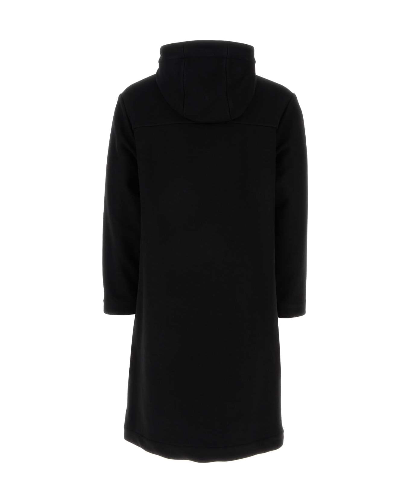 Aspesi Black Wool Blend Parka - NEROBLACK コート
