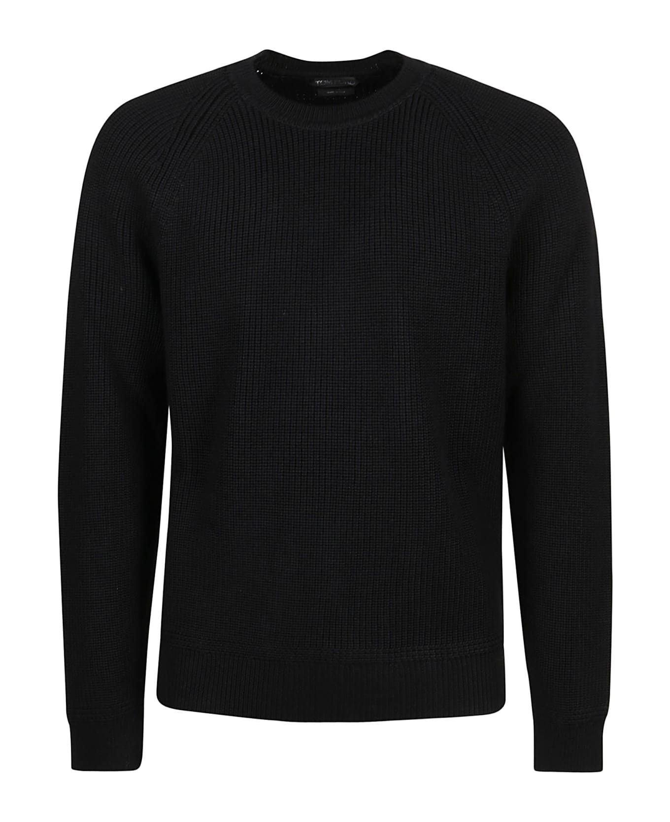 Tom Ford Silk Merino Raglan Sweater - Black ニットウェア
