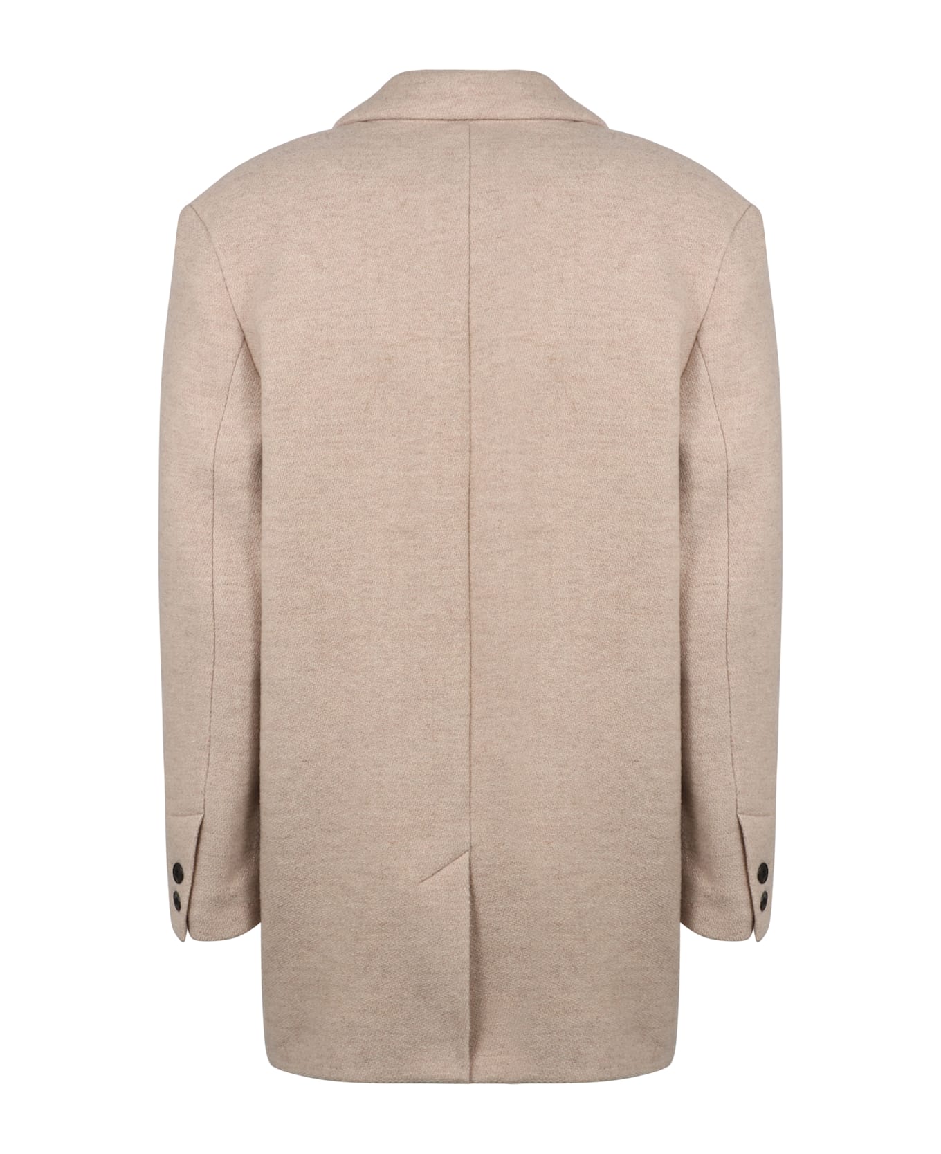 Marant Étoile Wool Single-breasted Blazer - Beige